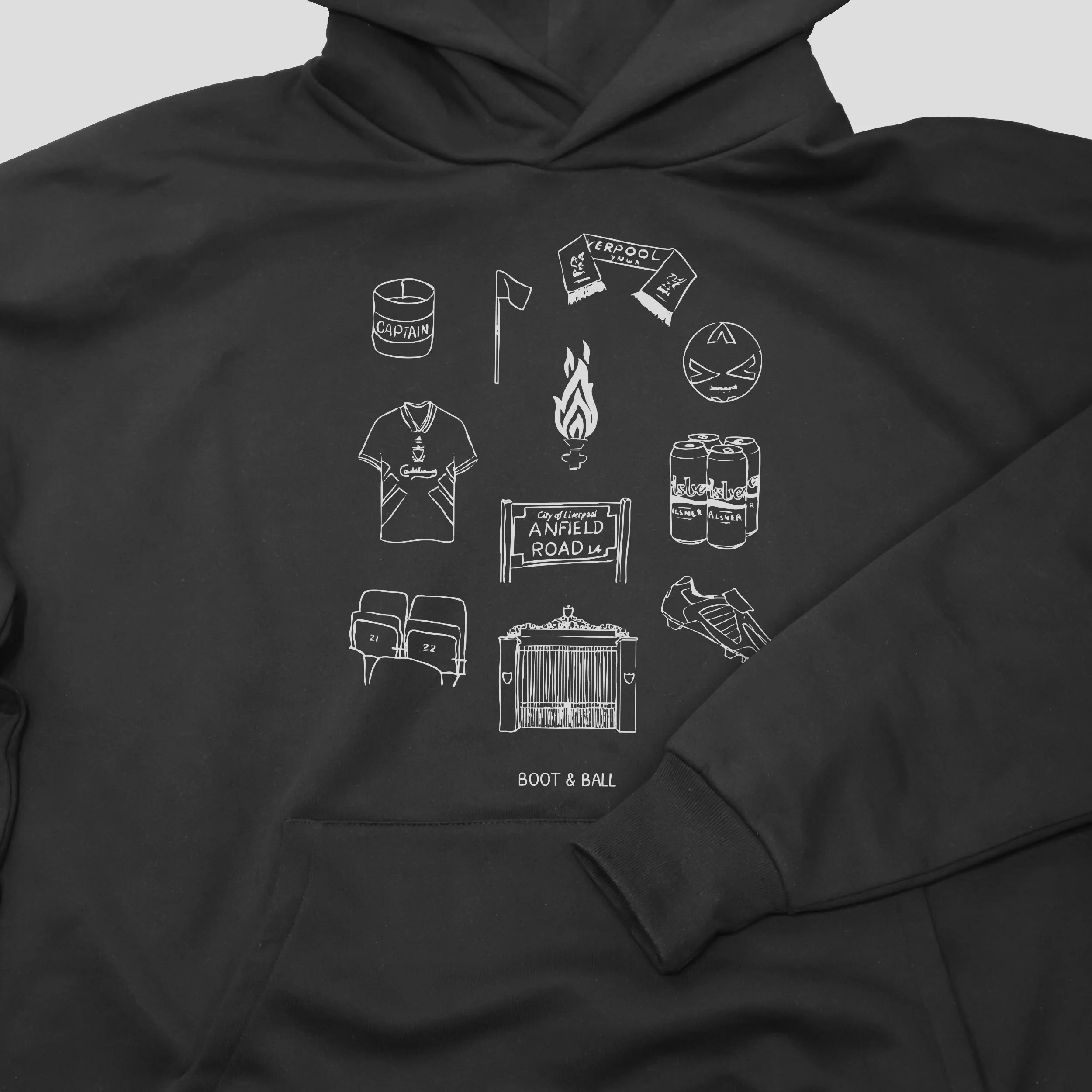 Anfield Icons Liverpool Hoodie - Image 2