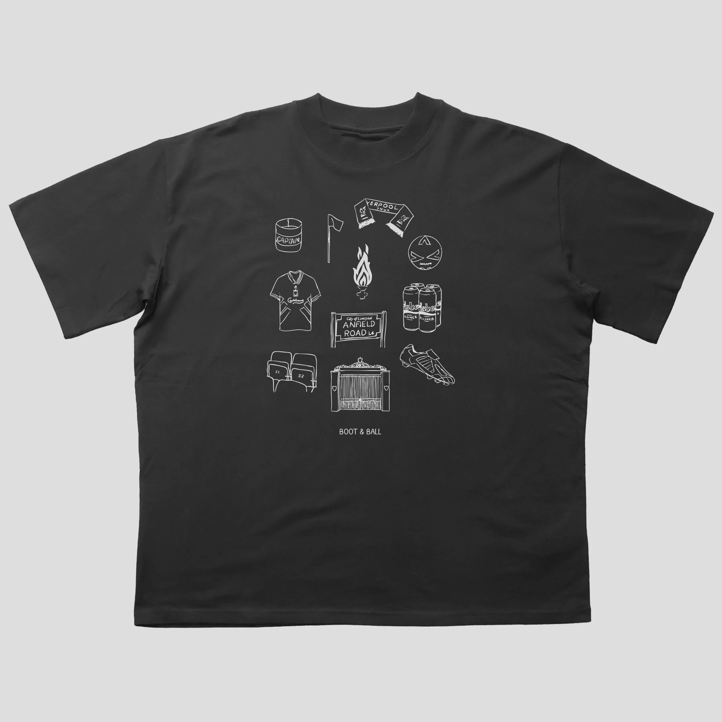 Anfield Icons Liverpool Oversized T-Shirt