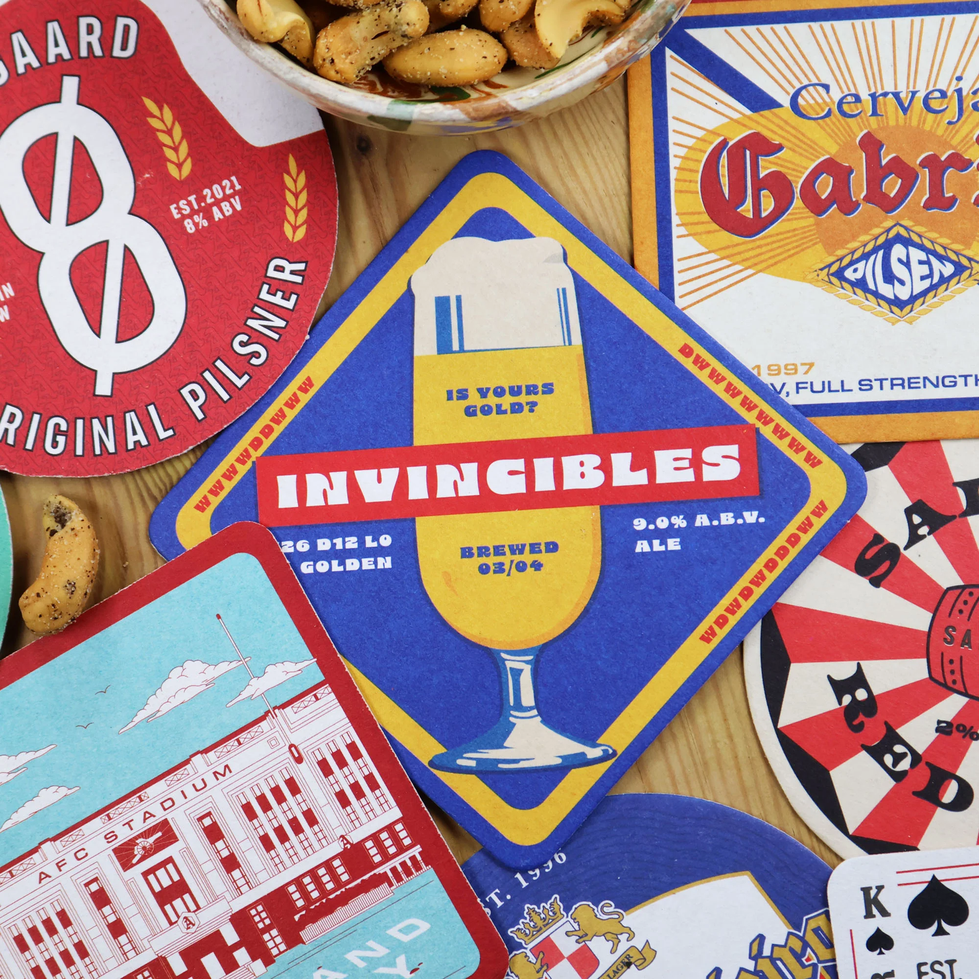 AFC Beer Mats - Image 3