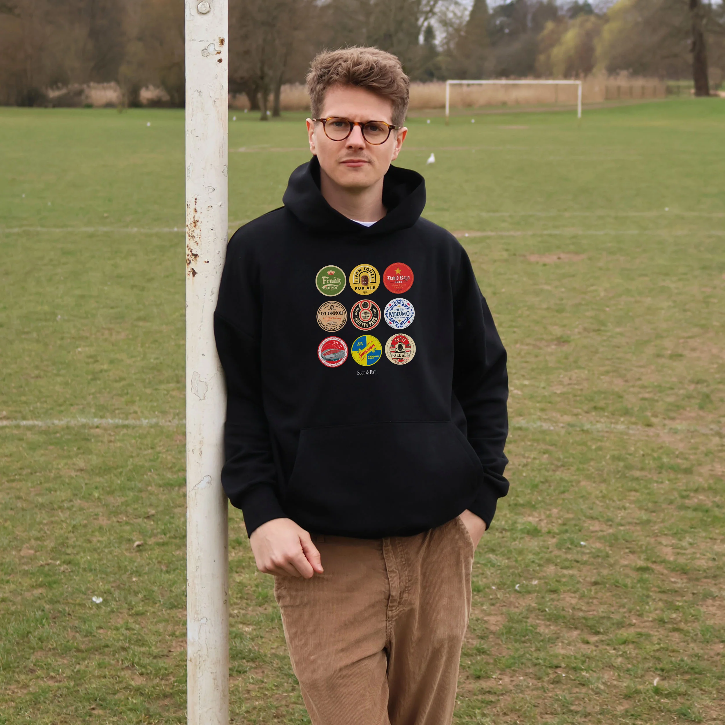 Brentford Beer Mats Hoodie - Image 3