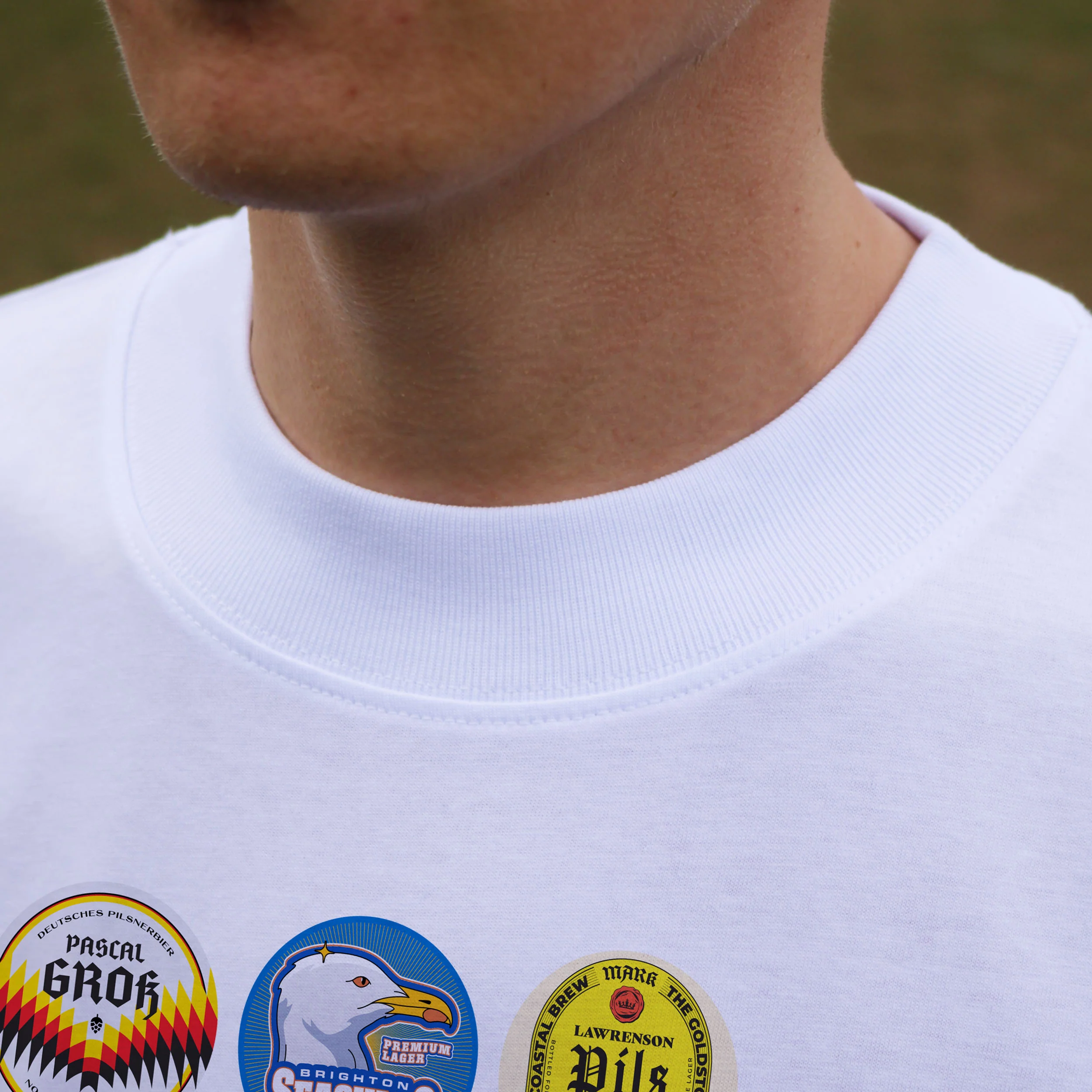 Brighton Beer Mats Oversized T-Shirt - Image 10