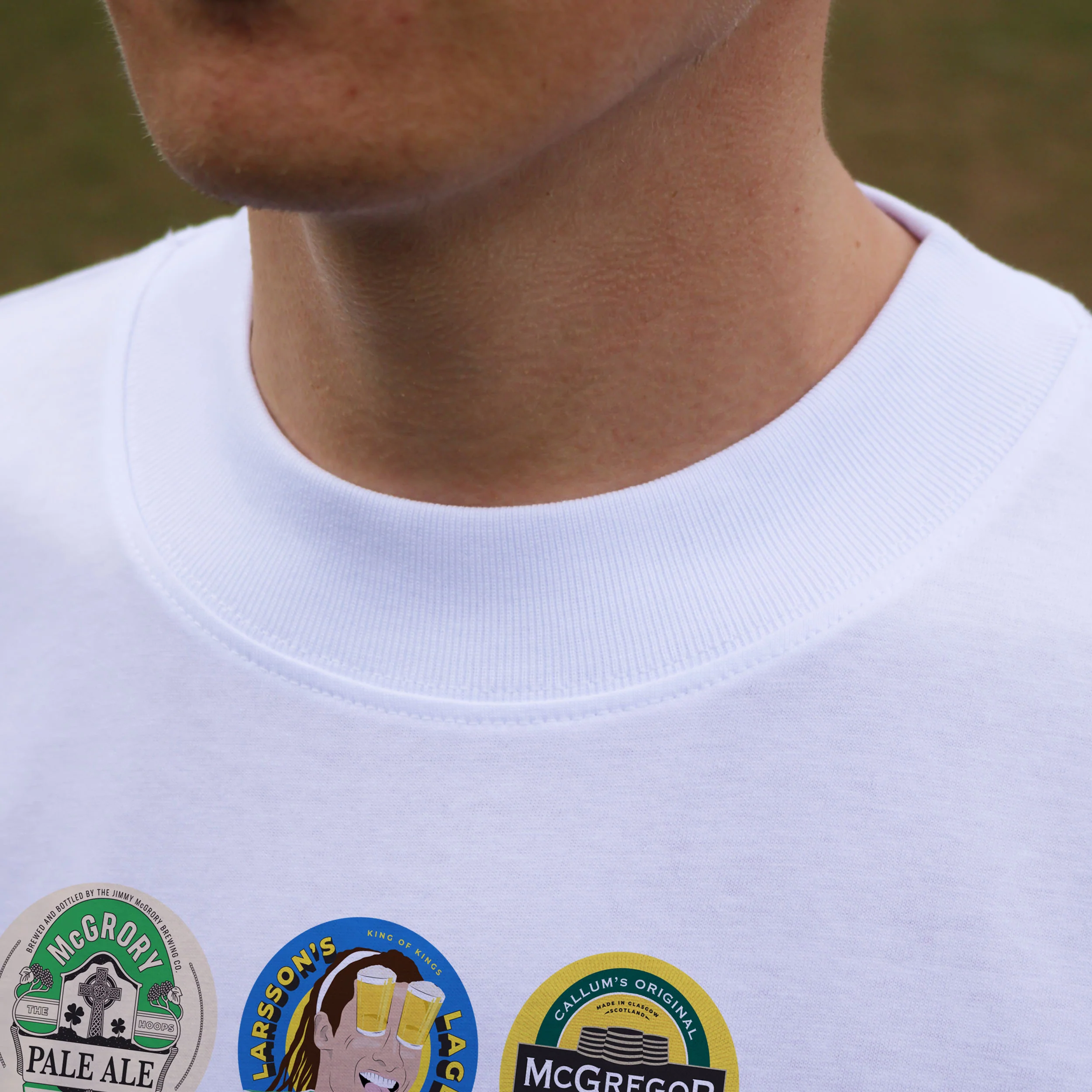 Celtic Beer Mats Oversized T-Shirt - Image 7