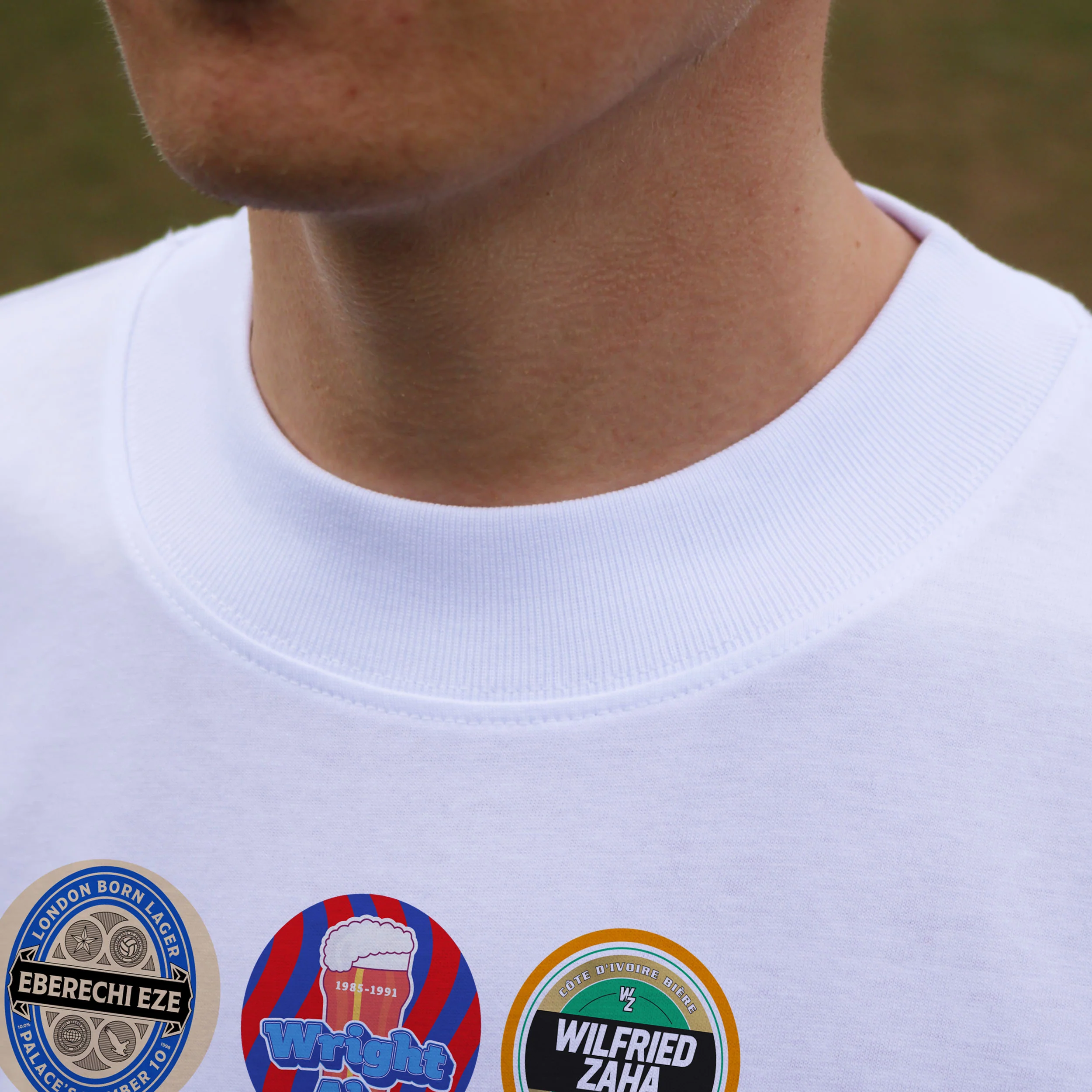 Crystal Palace Beer Mats Oversized T-Shirt - Image 10