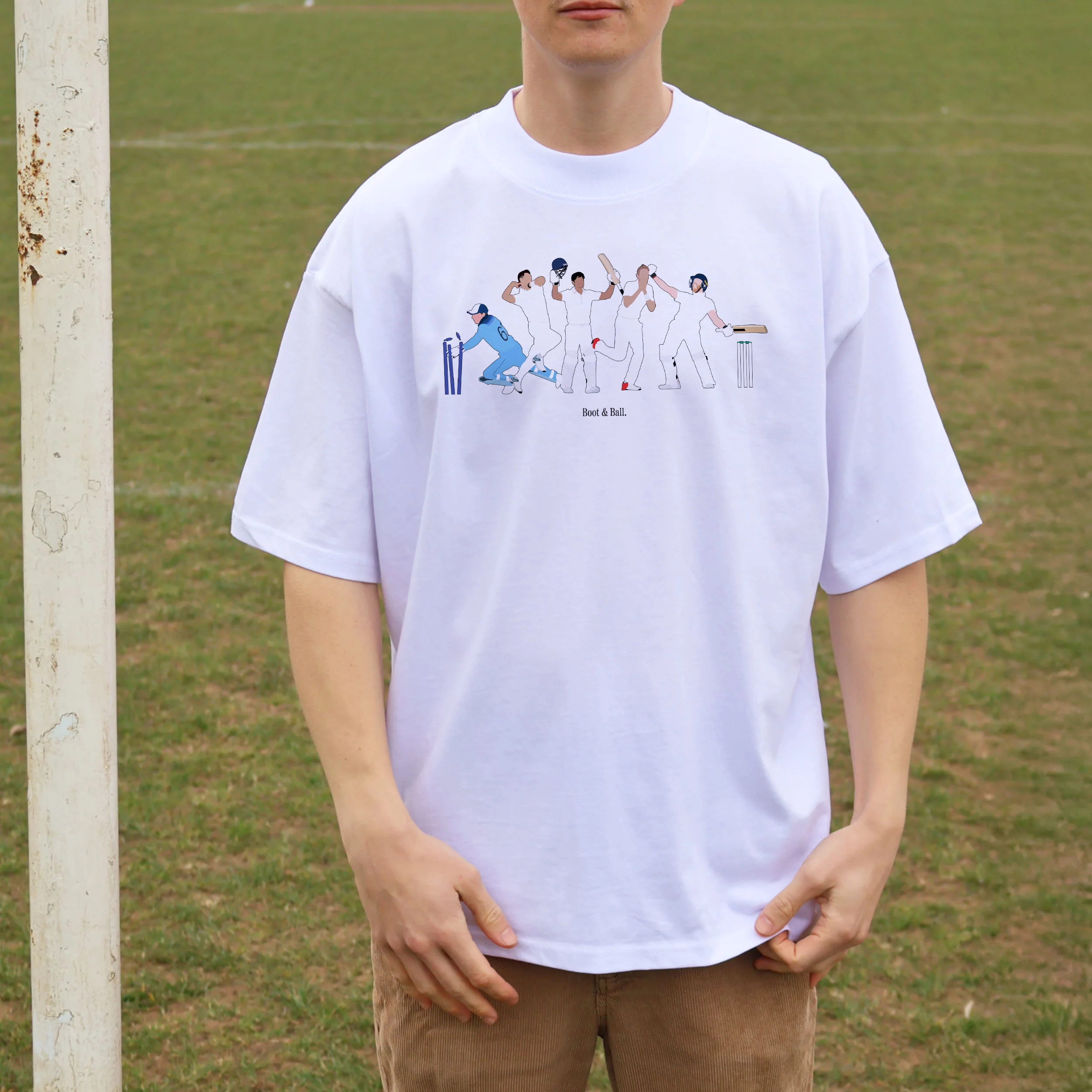 England Cricket Players Oversized T-Shirt - Image 8