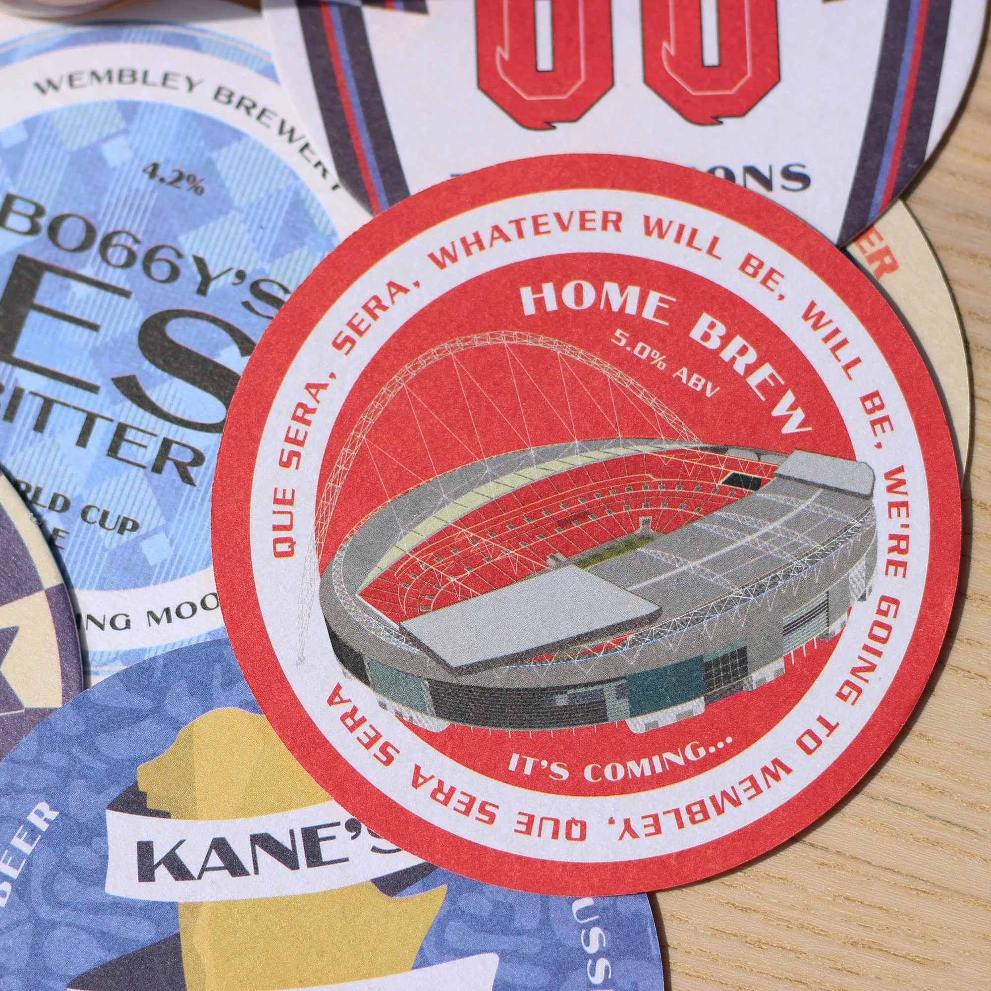 England Football Beer Mats - Image 8
