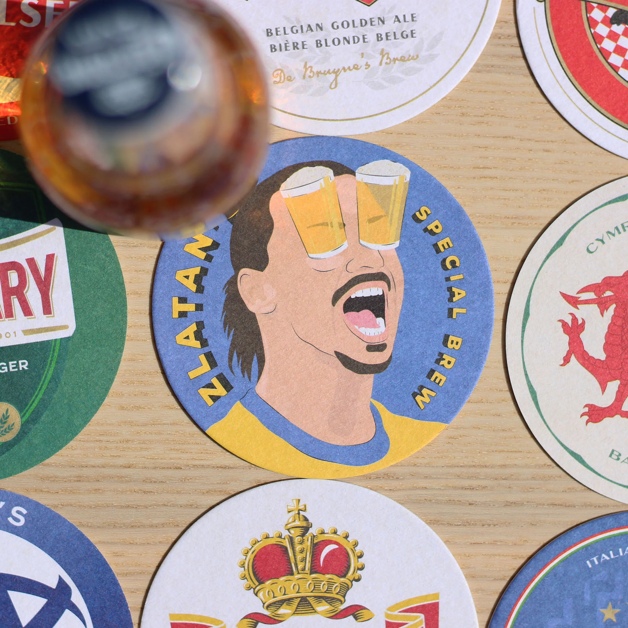 Euro 2021 Football Beer Mats - Image 8