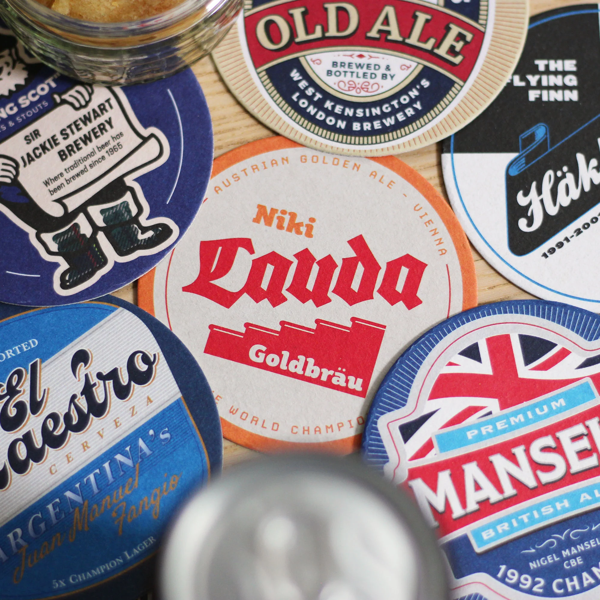 Formula 1 Legends Beer Mats - Image 4