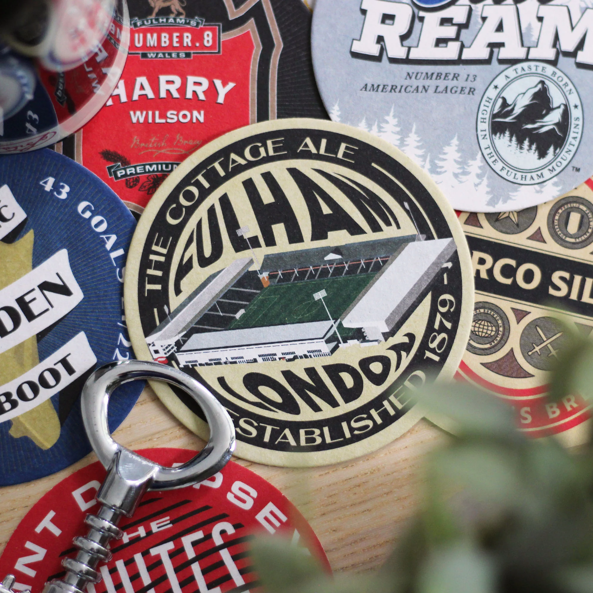 Fulham Beer Mats - Image 2