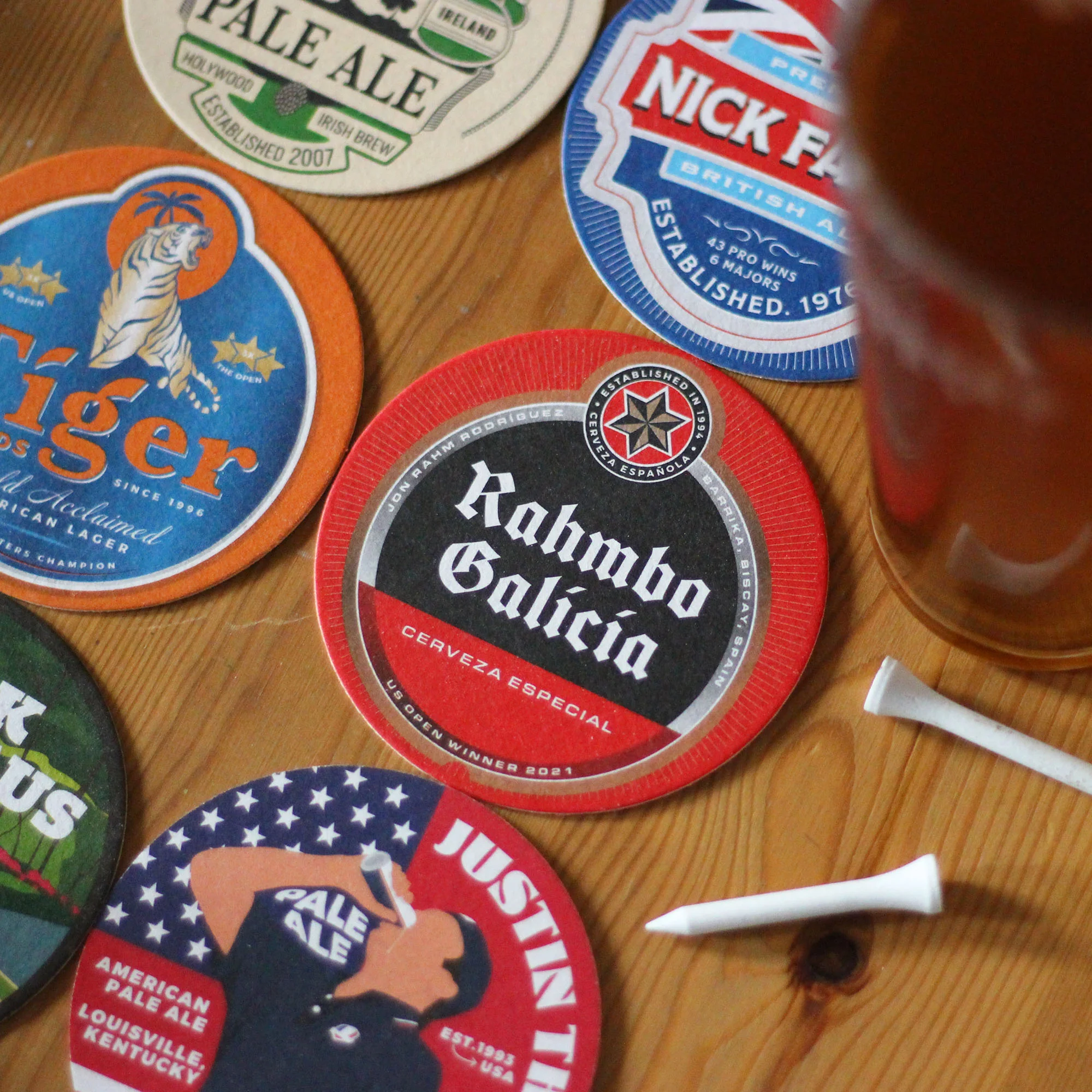 Golf Beer Mats - Image 4