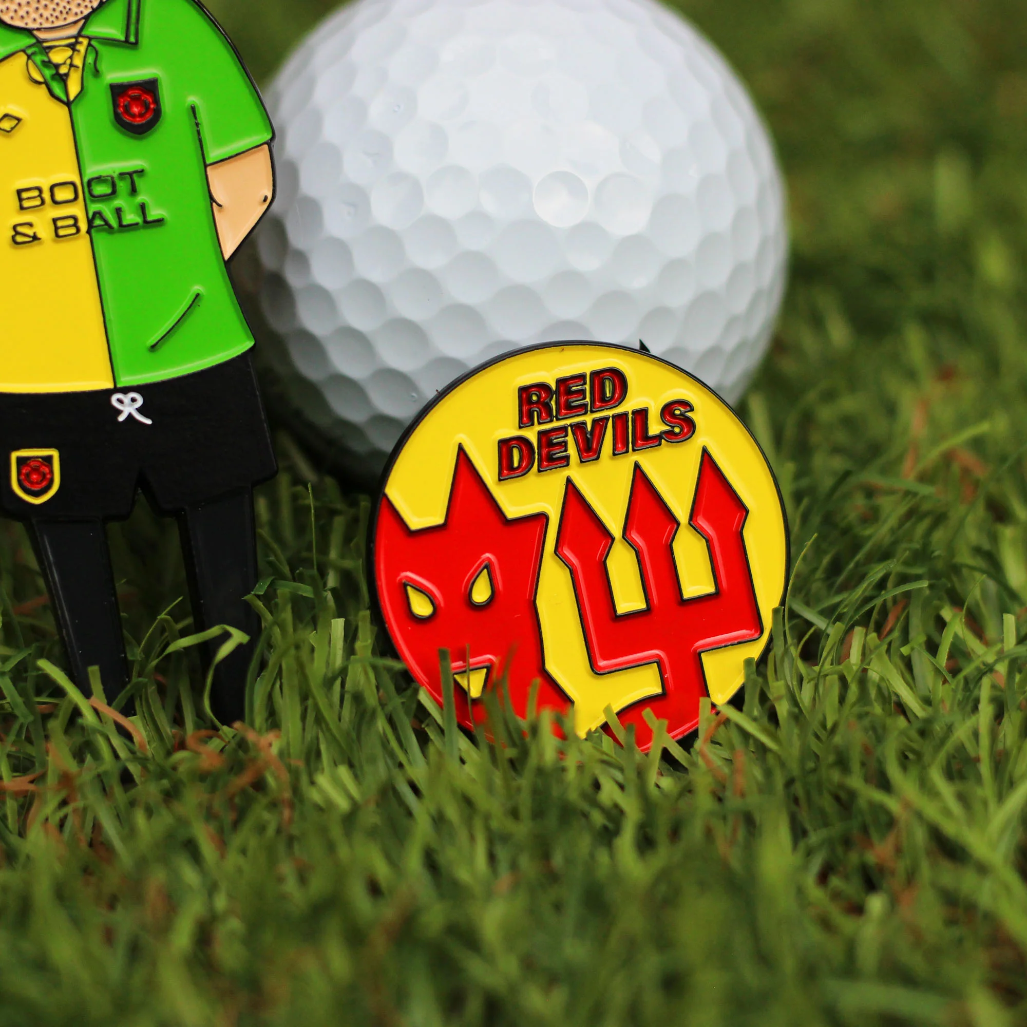 Keane & Cantona Man United Golf Divot Tool & Ball Marker - Image 5