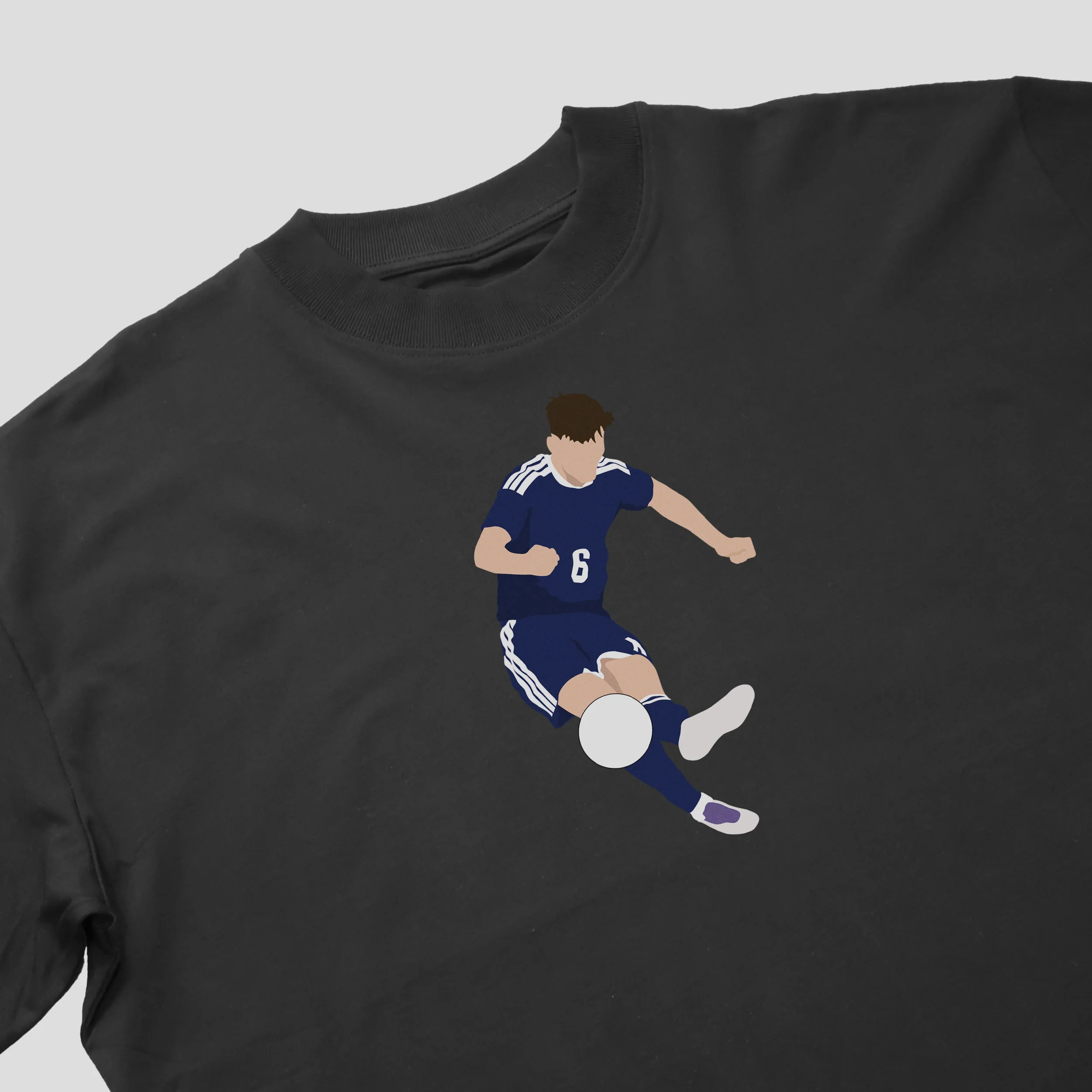 Kieran Tierney Scotland vs Denmark Oversized T-Shirt - Image 4