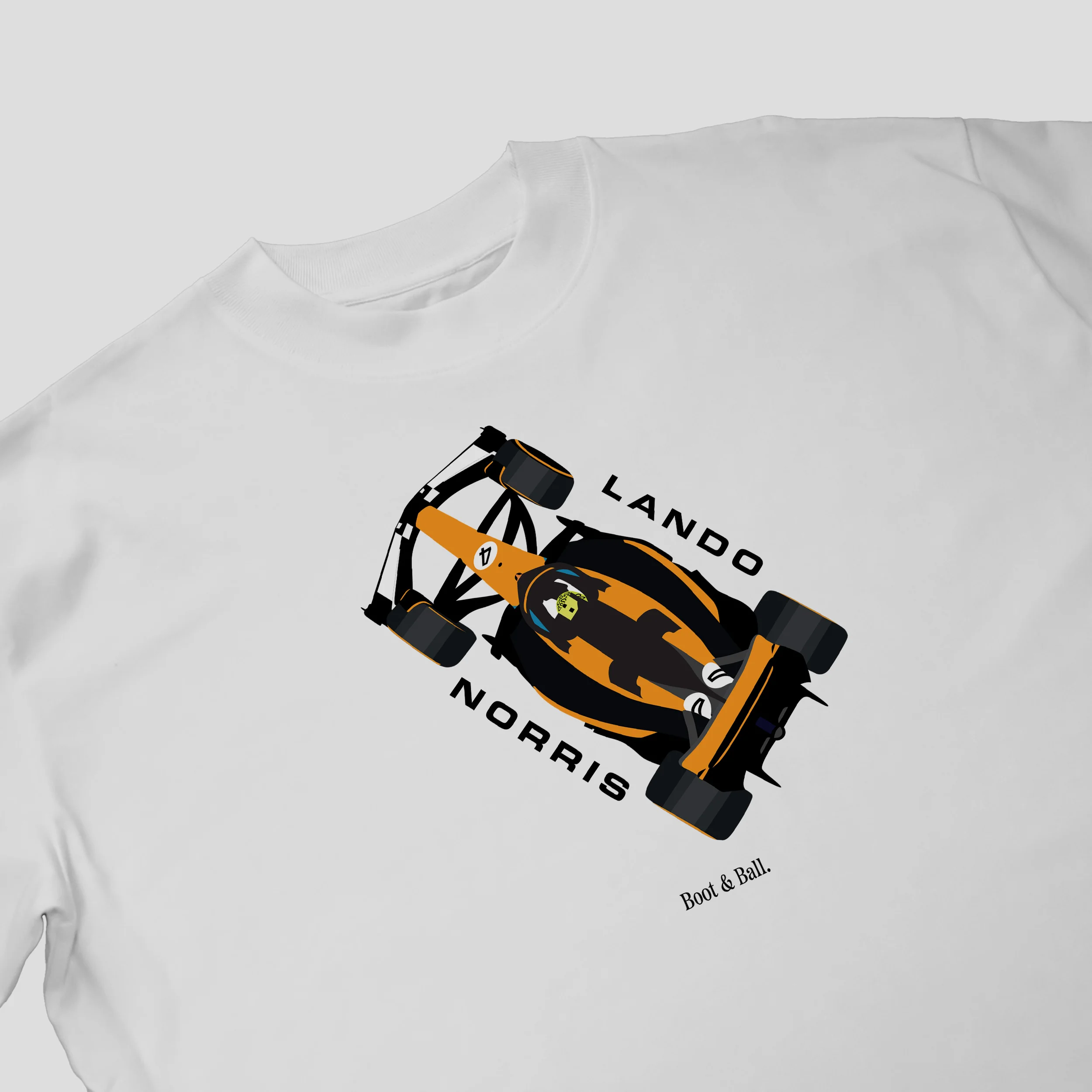 Lando Norris From Above Oversized T-Shirt - Image 3