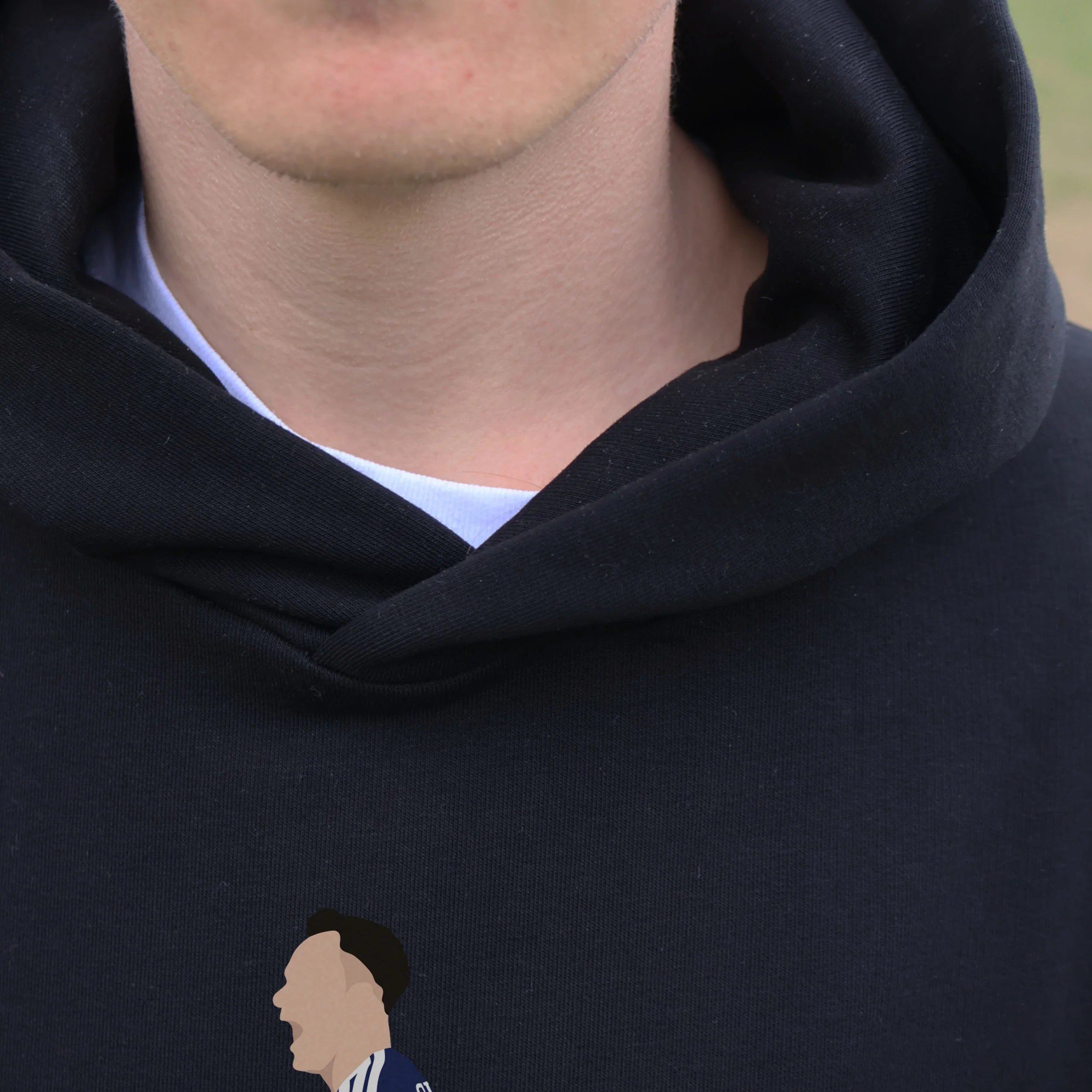 Lawrence Shankland Scotland vs Denmark Hoodie - Image 5