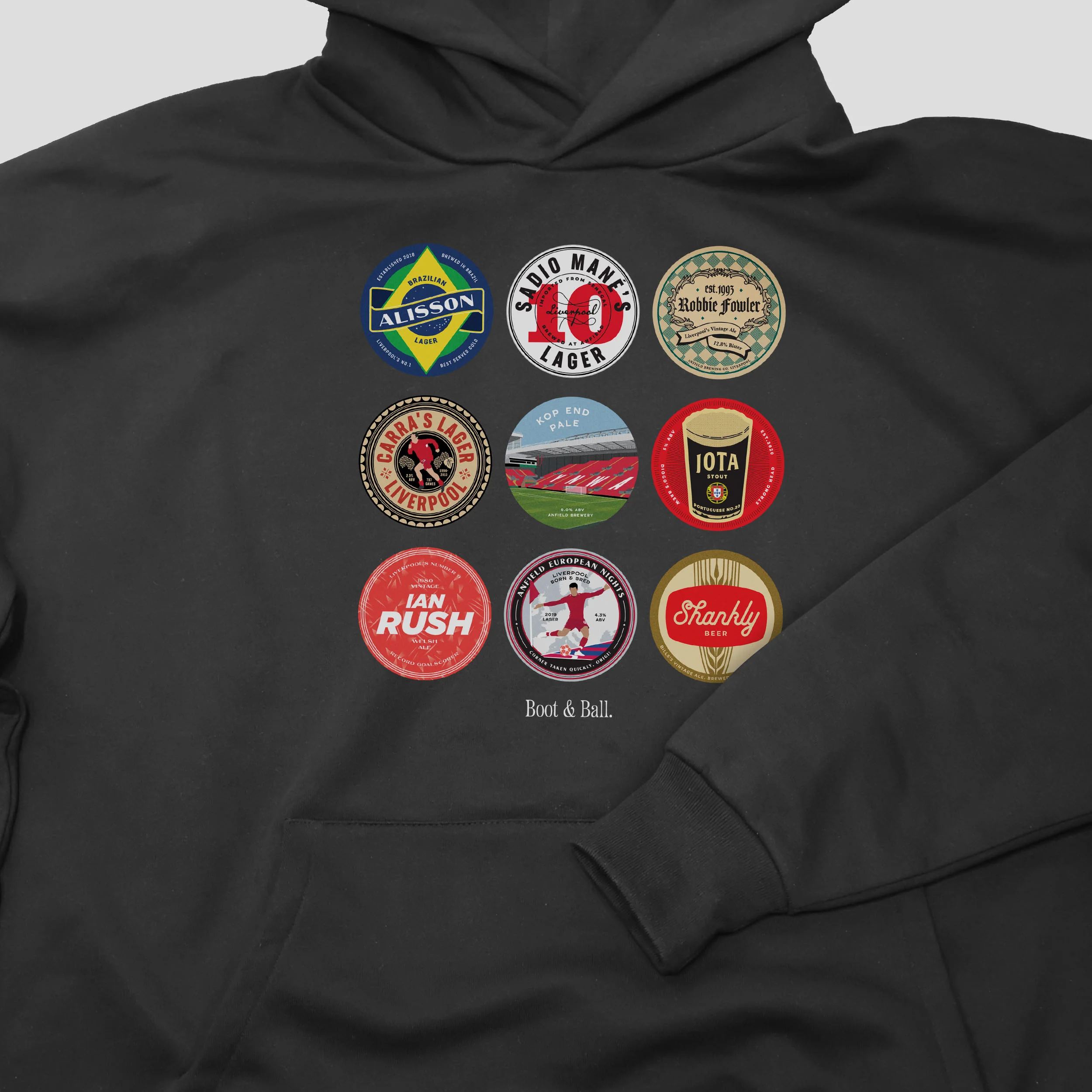 Liverpool Beer Mats 2nd Edition Hoodie - Image 2