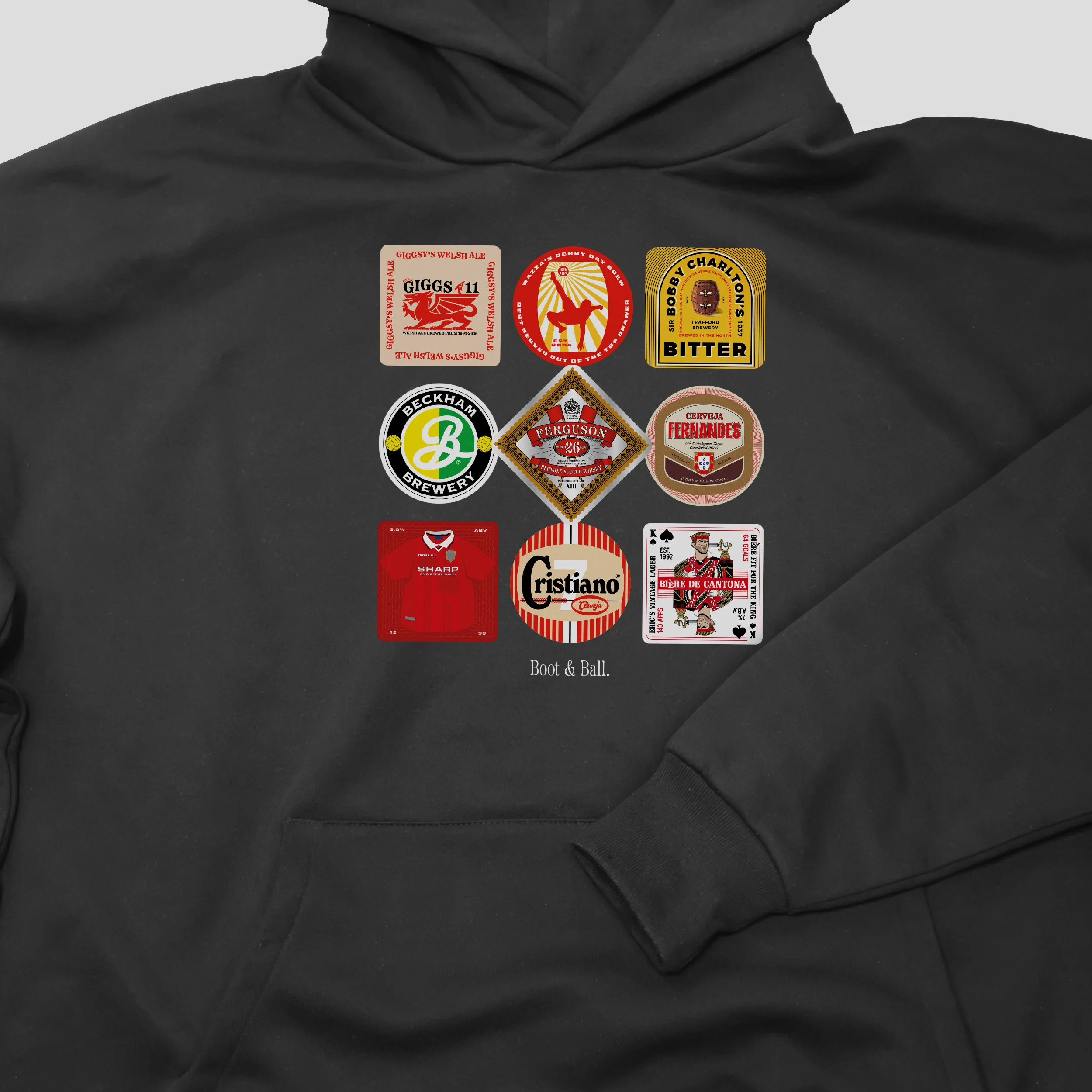 Man United Beer Mats Hoodie - Image 2