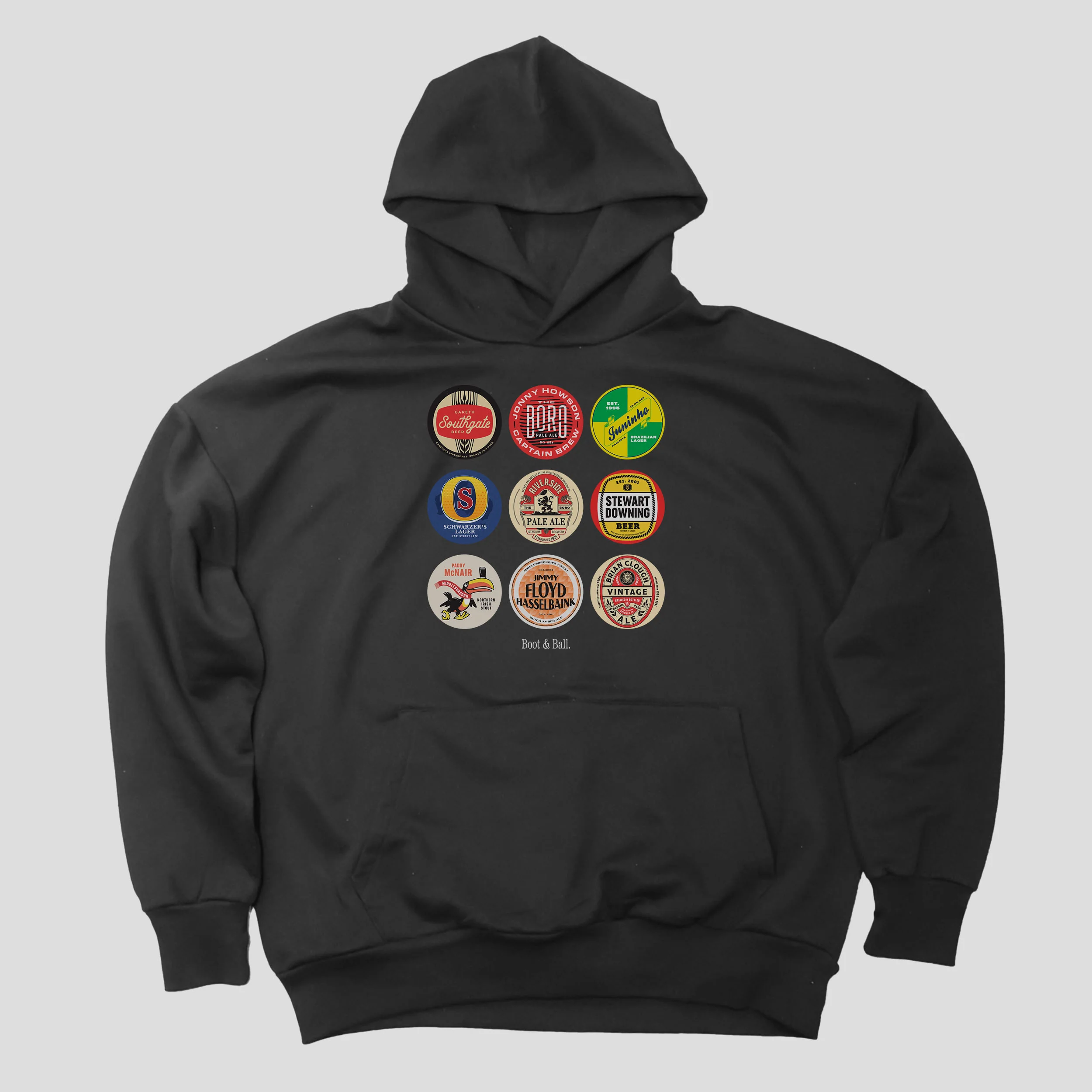 Middlesbrough Beer Mats Hoodie