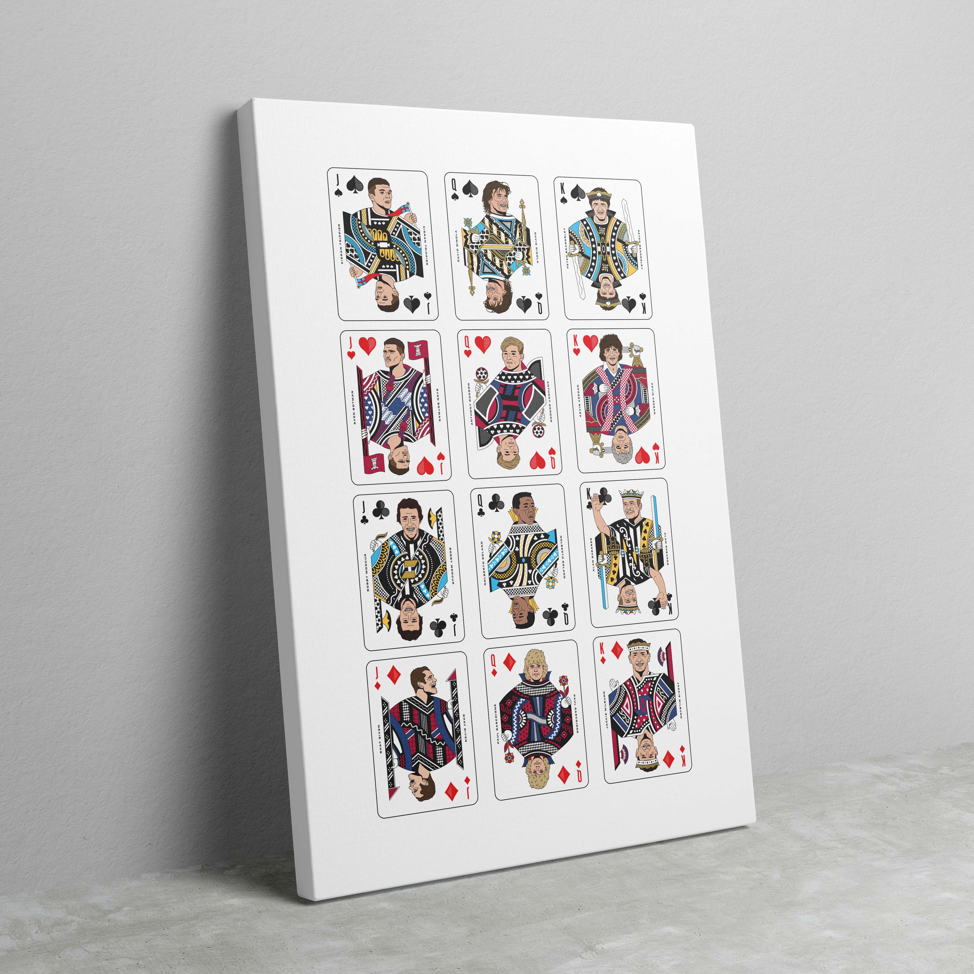 Newcastle Playing Cards Artwork - Image 2