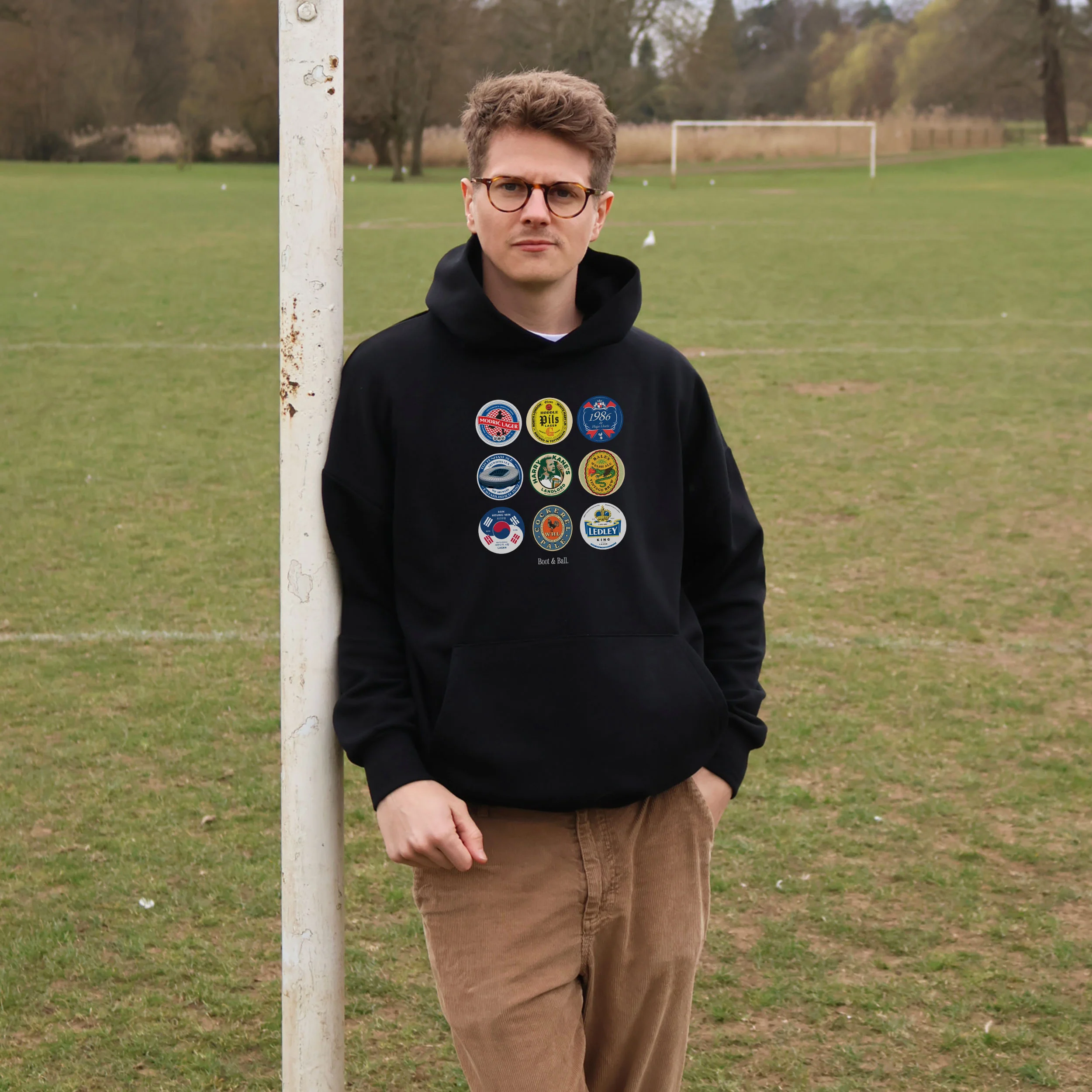 North London Whites Beer Mats Hoodie - Image 3