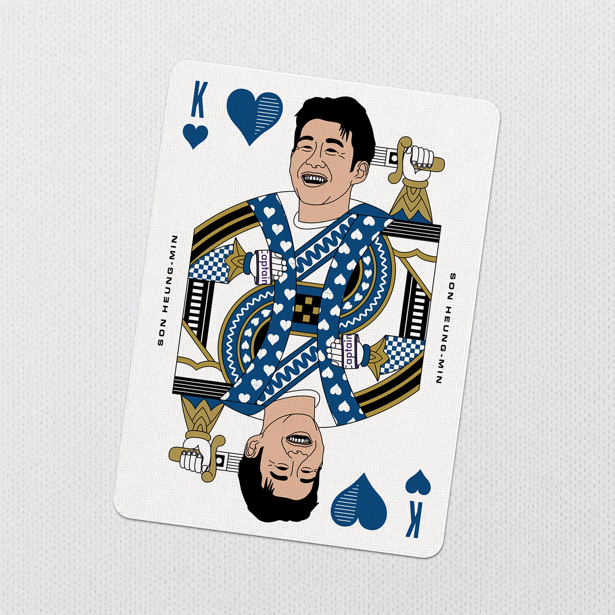 North London Whites Playing Cards