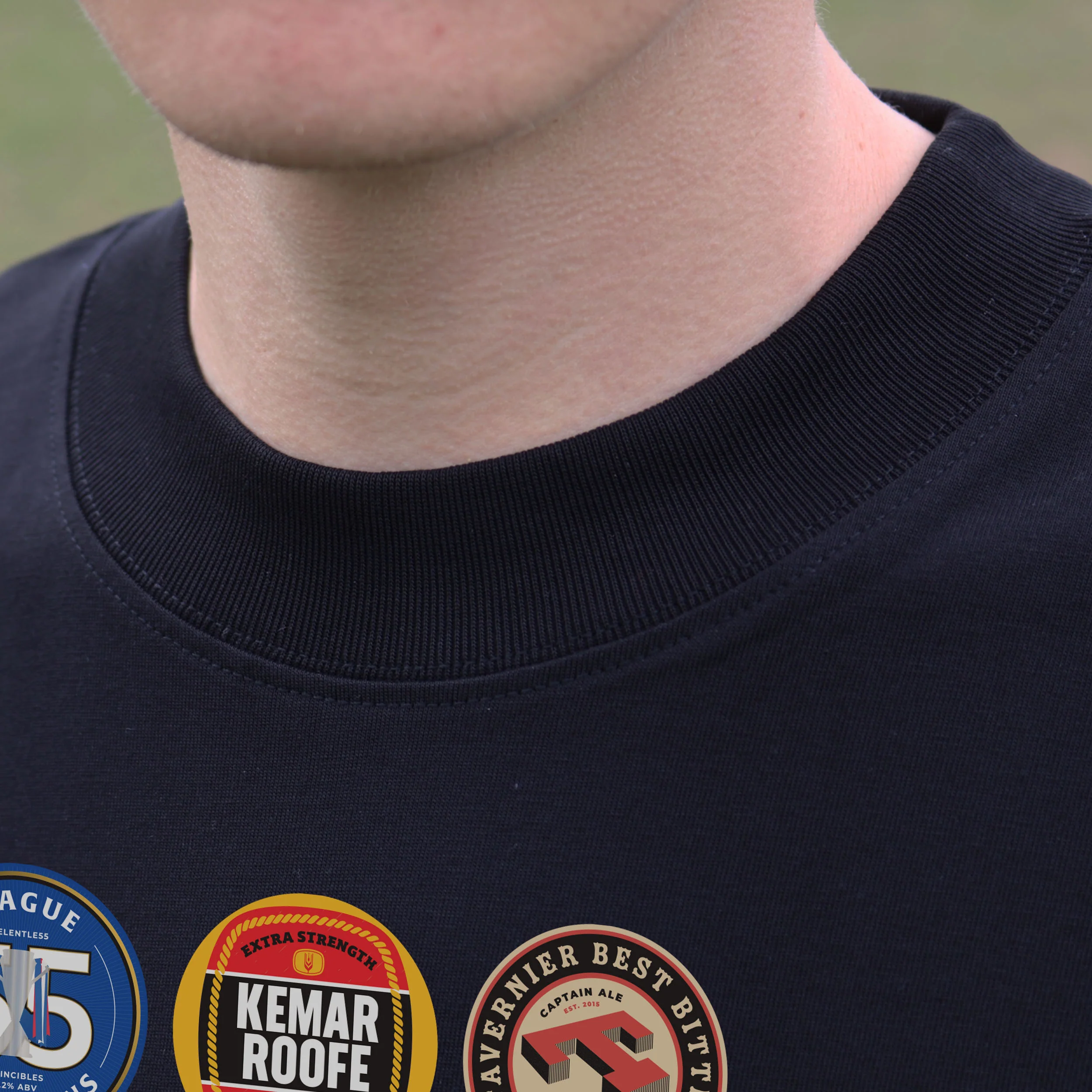 Rangers Beer Mats Oversized T-Shirt - Image 9