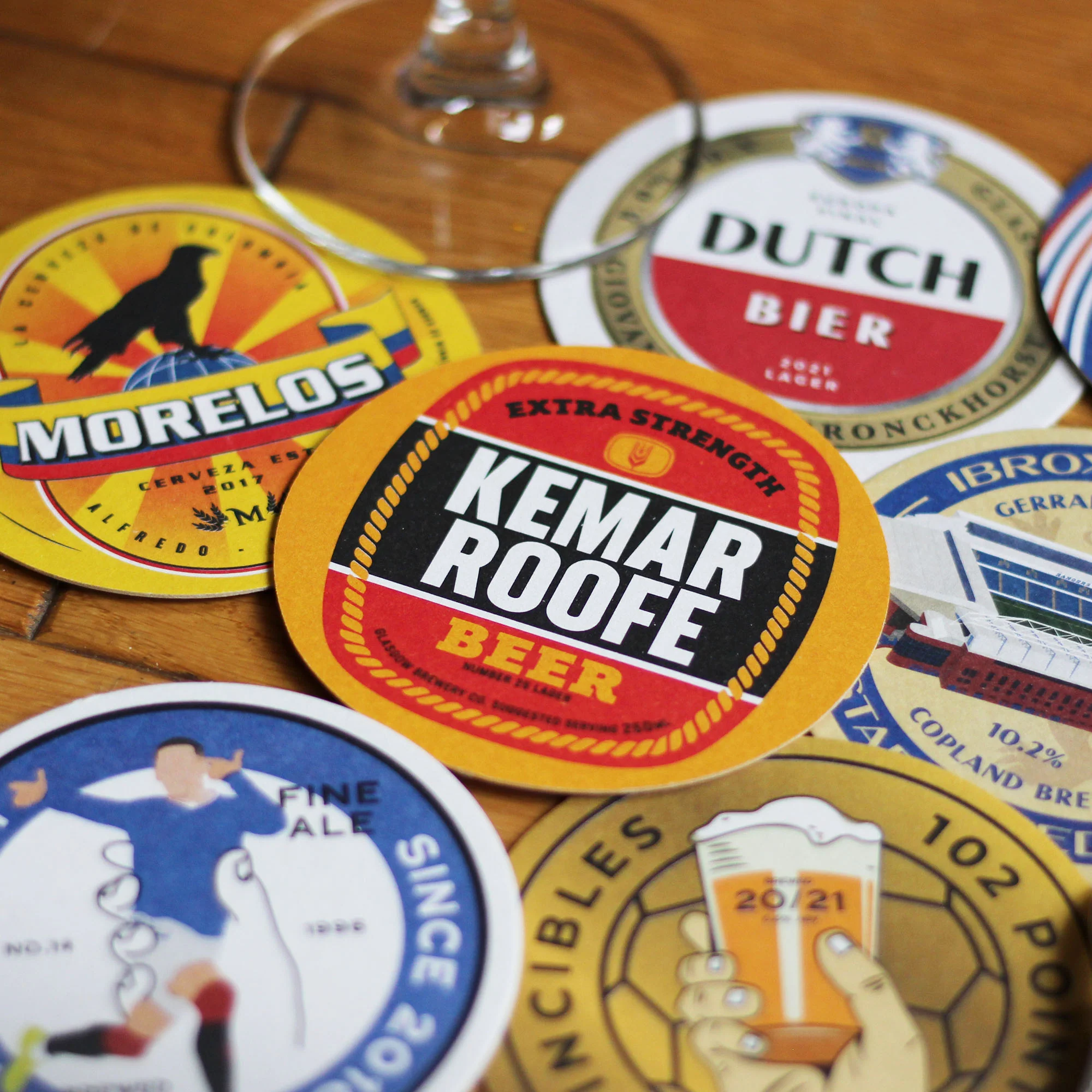 Rangers Beer Mats - Image 6