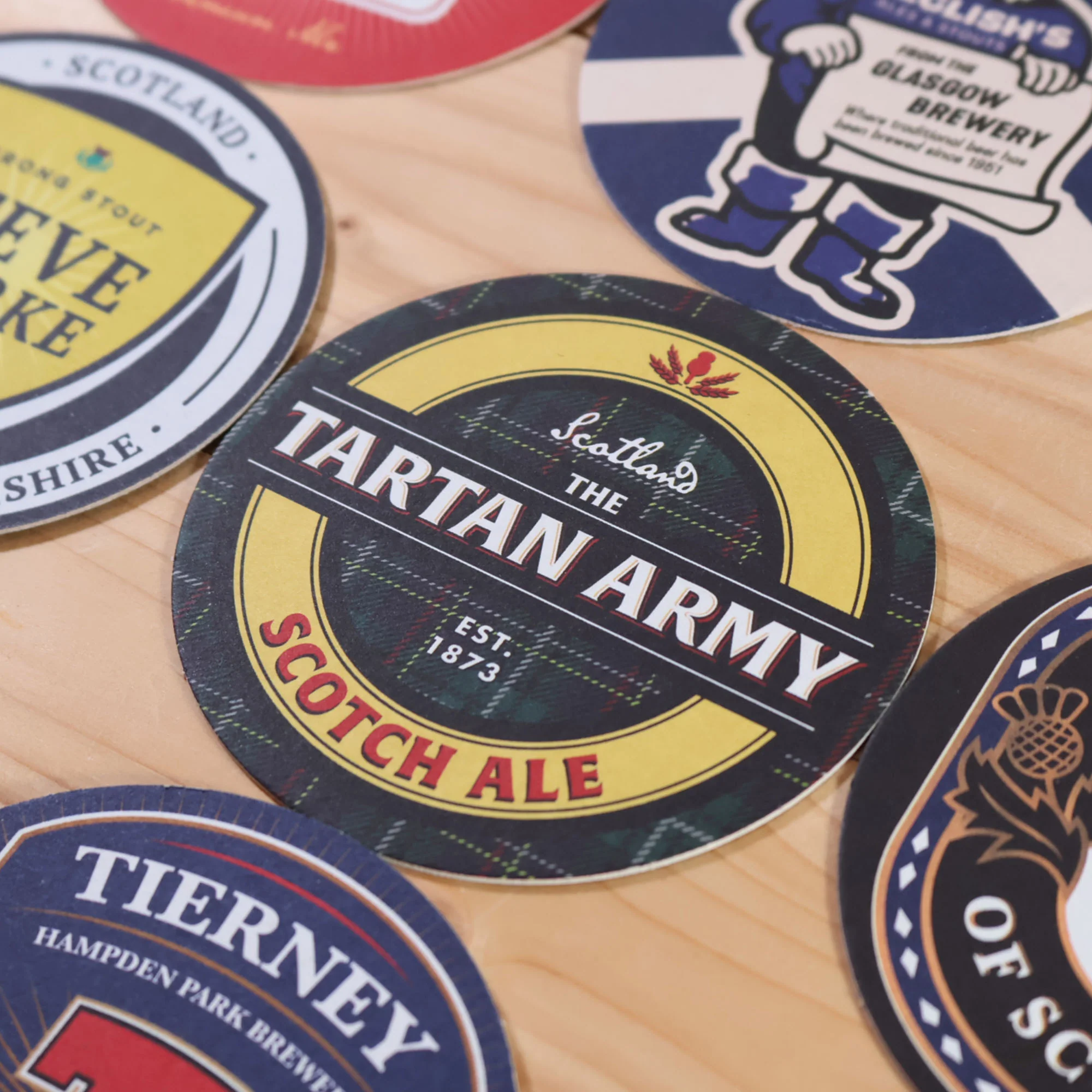 Scotland Football Beer Mats - Image 2