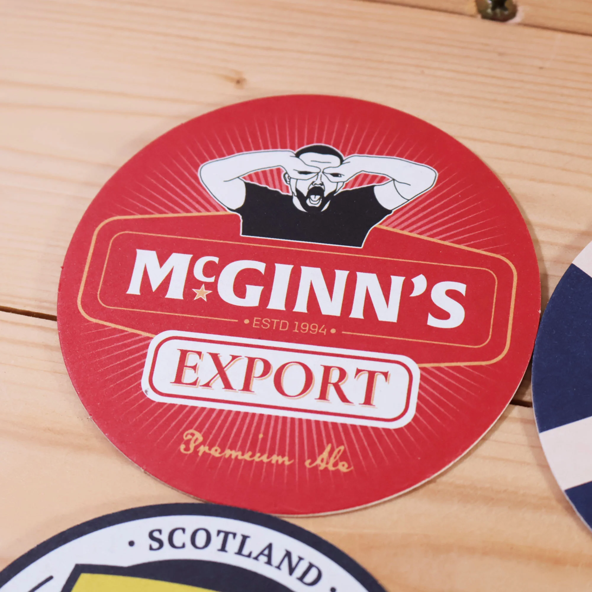 Scotland Football Beer Mats - Image 4