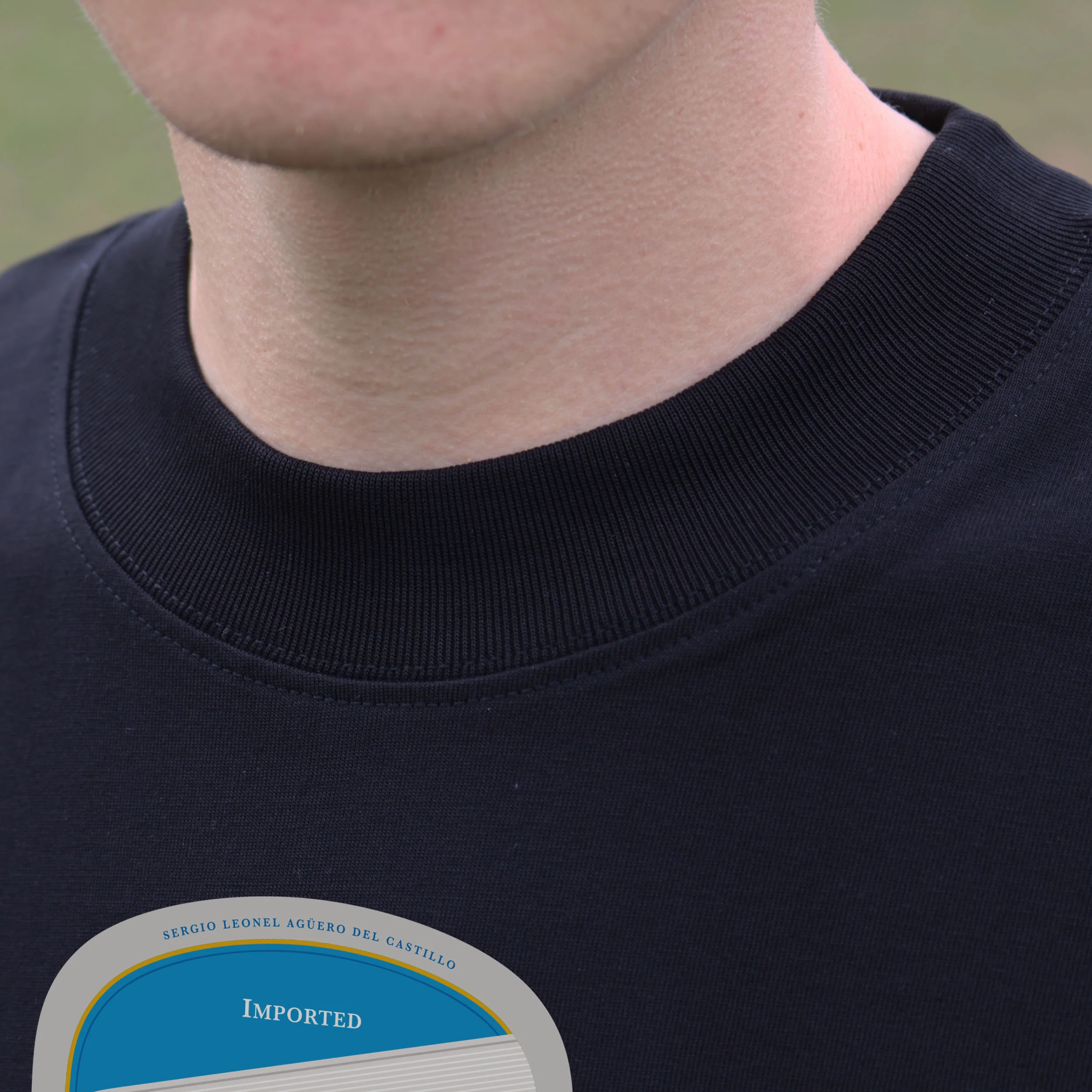 Sergio Agüero Man City Beer Mat Oversized T-Shirt - Image 6