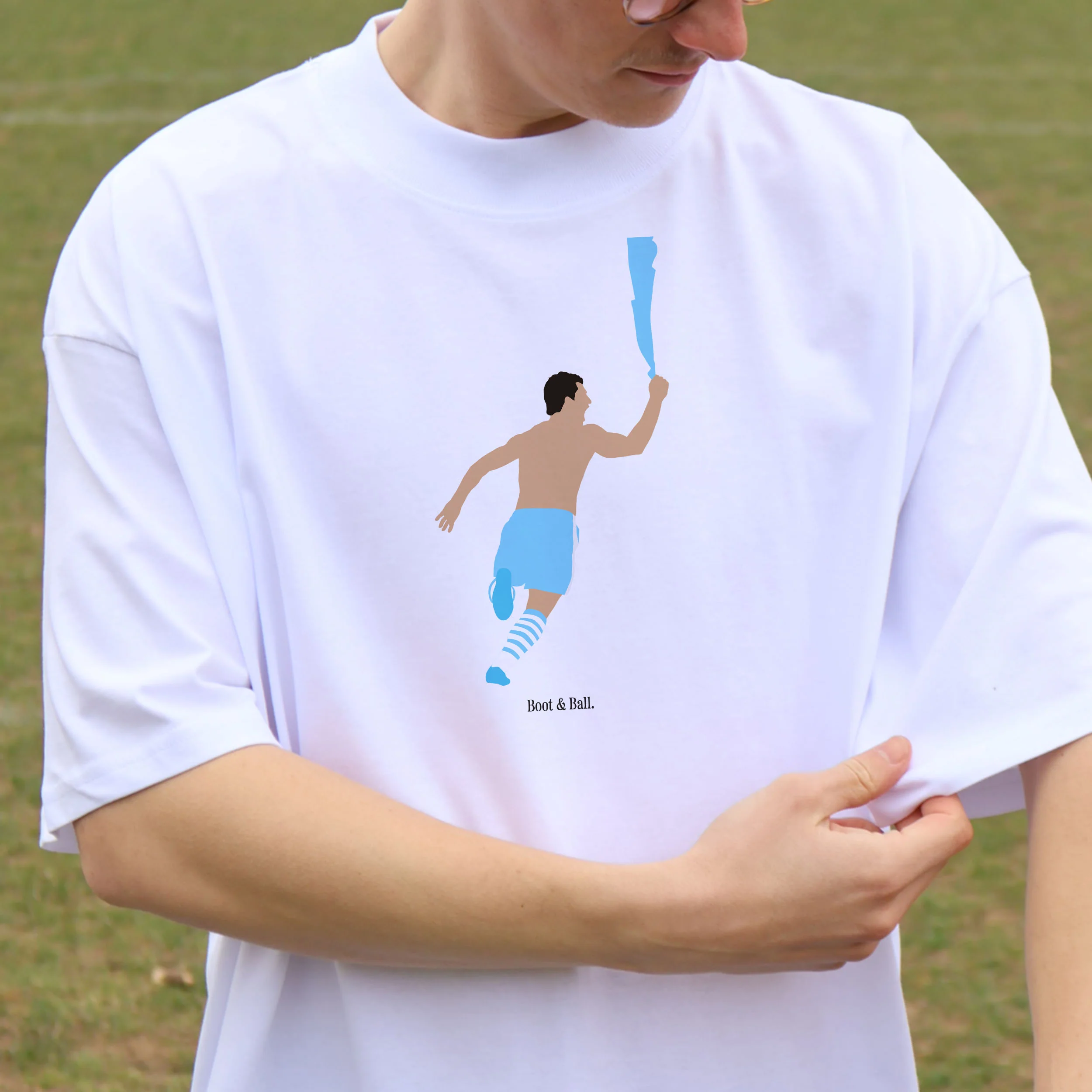 Sergio Aguero - Man City Oversized T-Shirt - Image 9