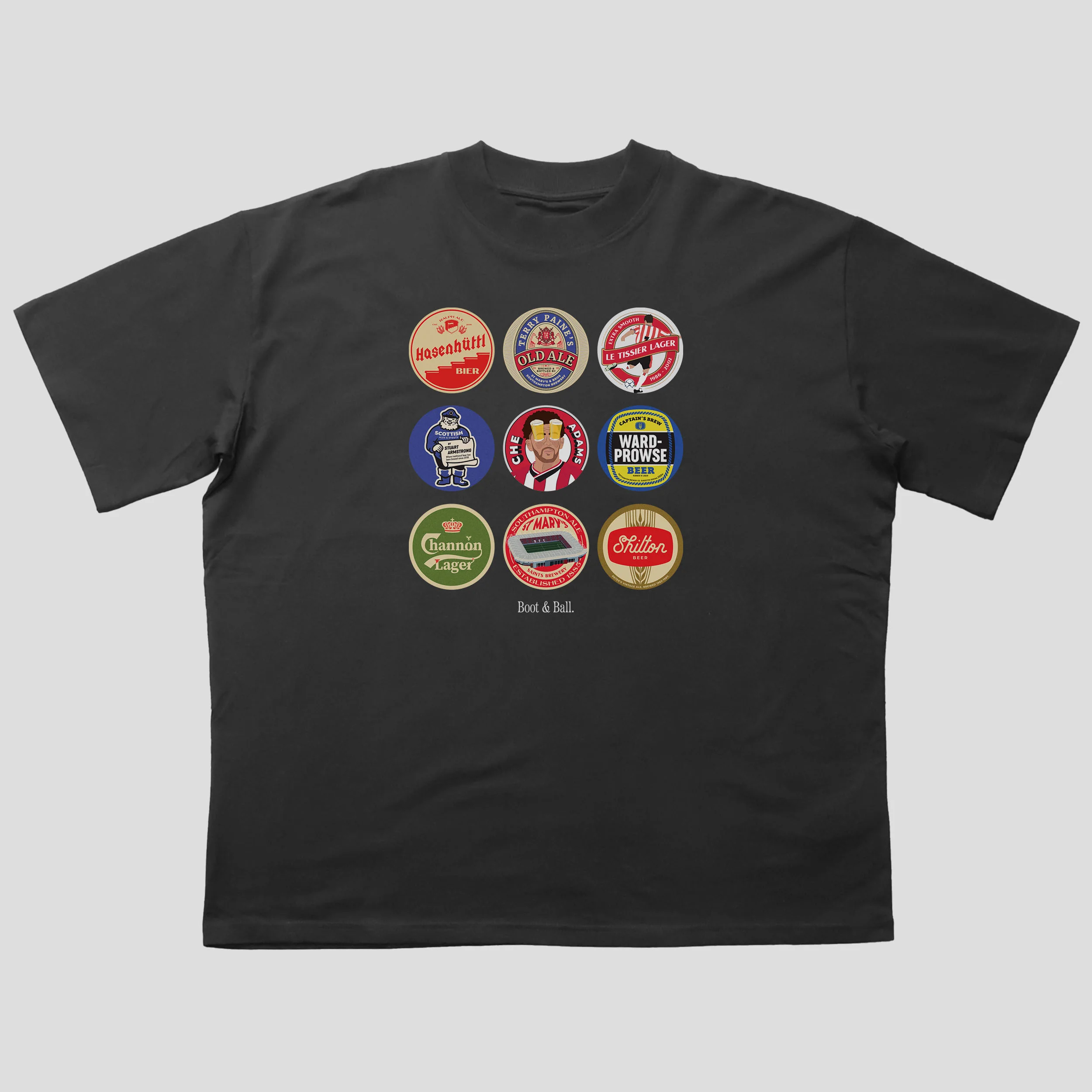 Southampton Beer Mats Oversized T-Shirt
