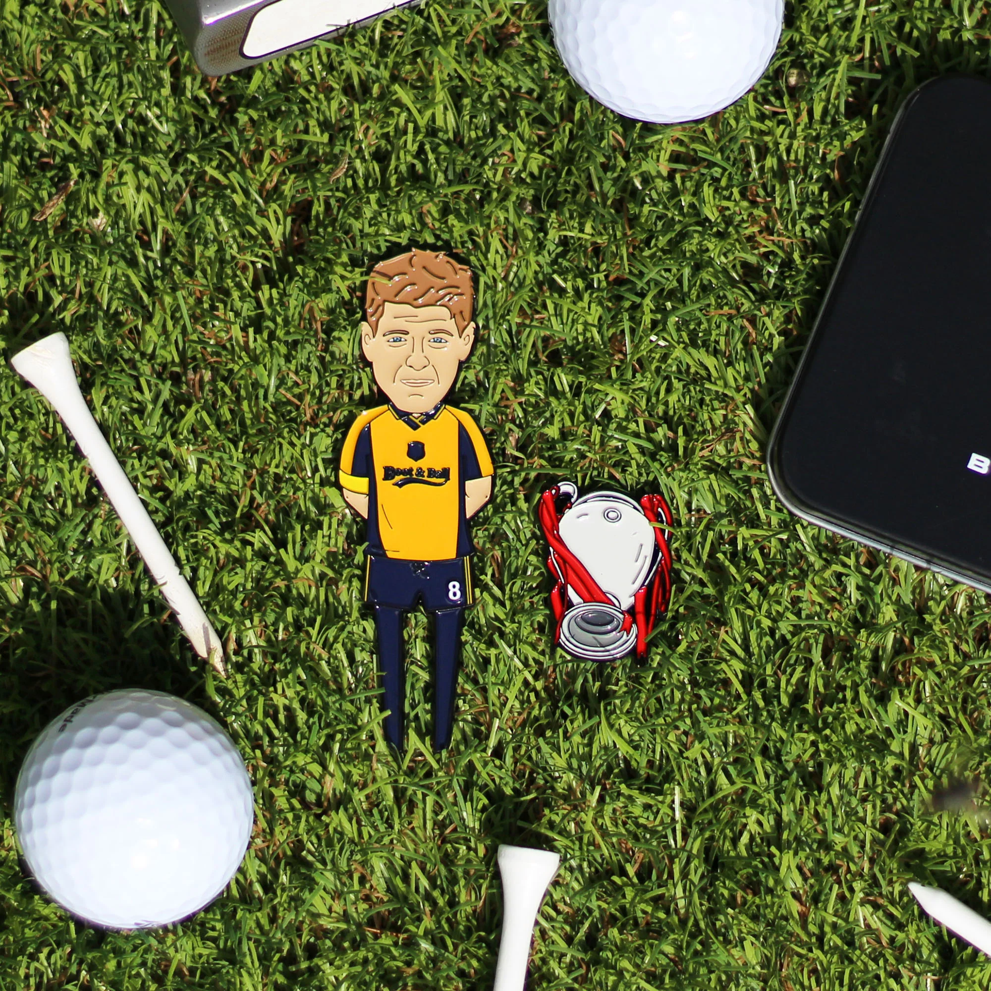 Steven Gerrard Liverpool Golf Divot Tool & Ball Marker - Image 5