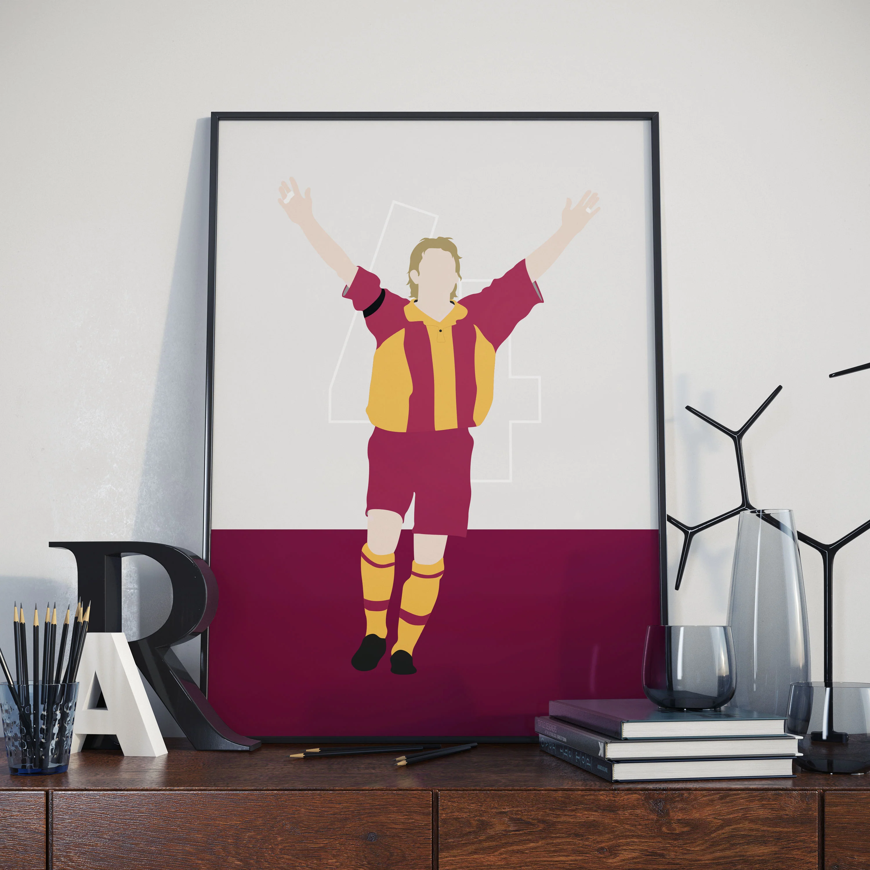 Stuart McCall home kit - Bradford