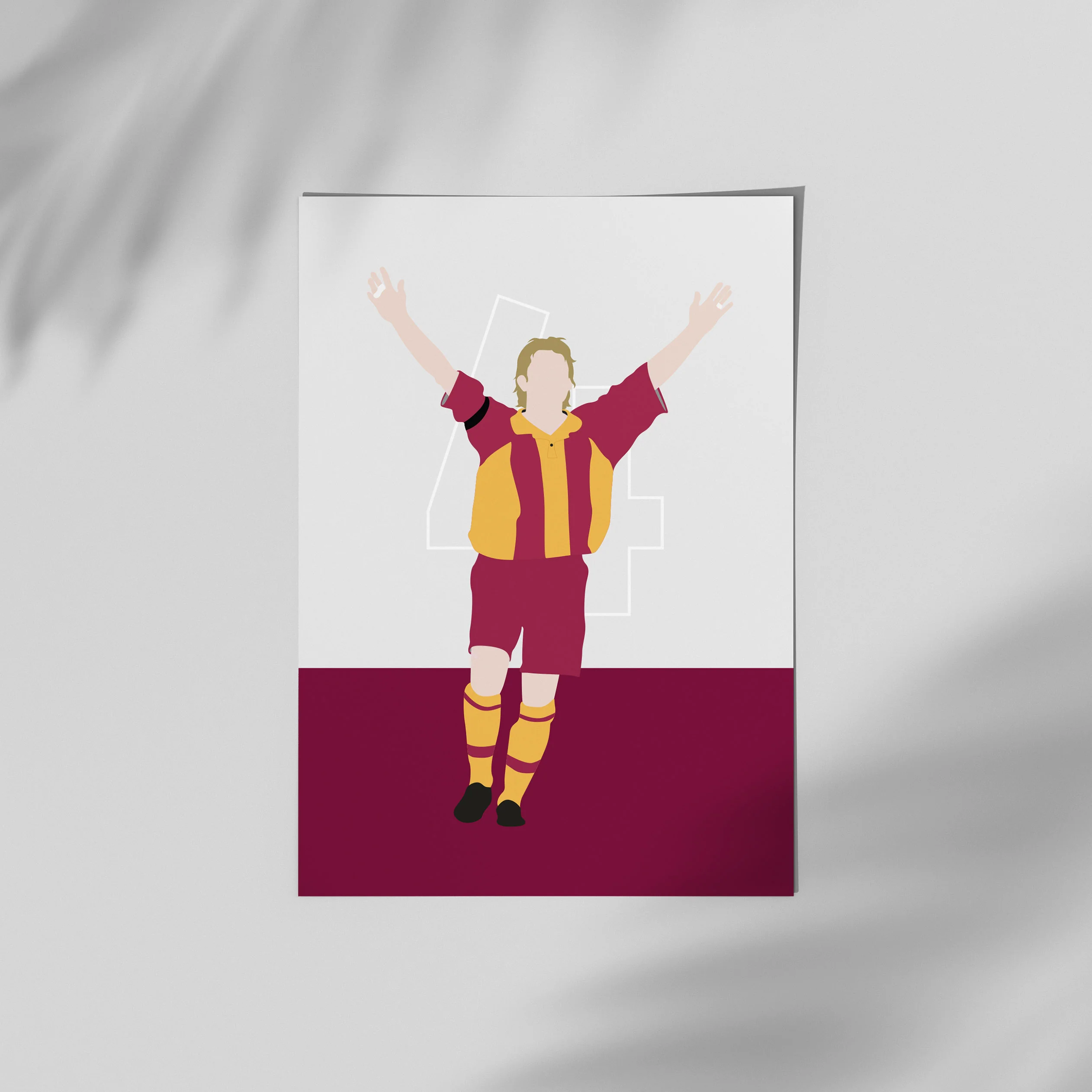 Stuart McCall home kit - Bradford - Image 5