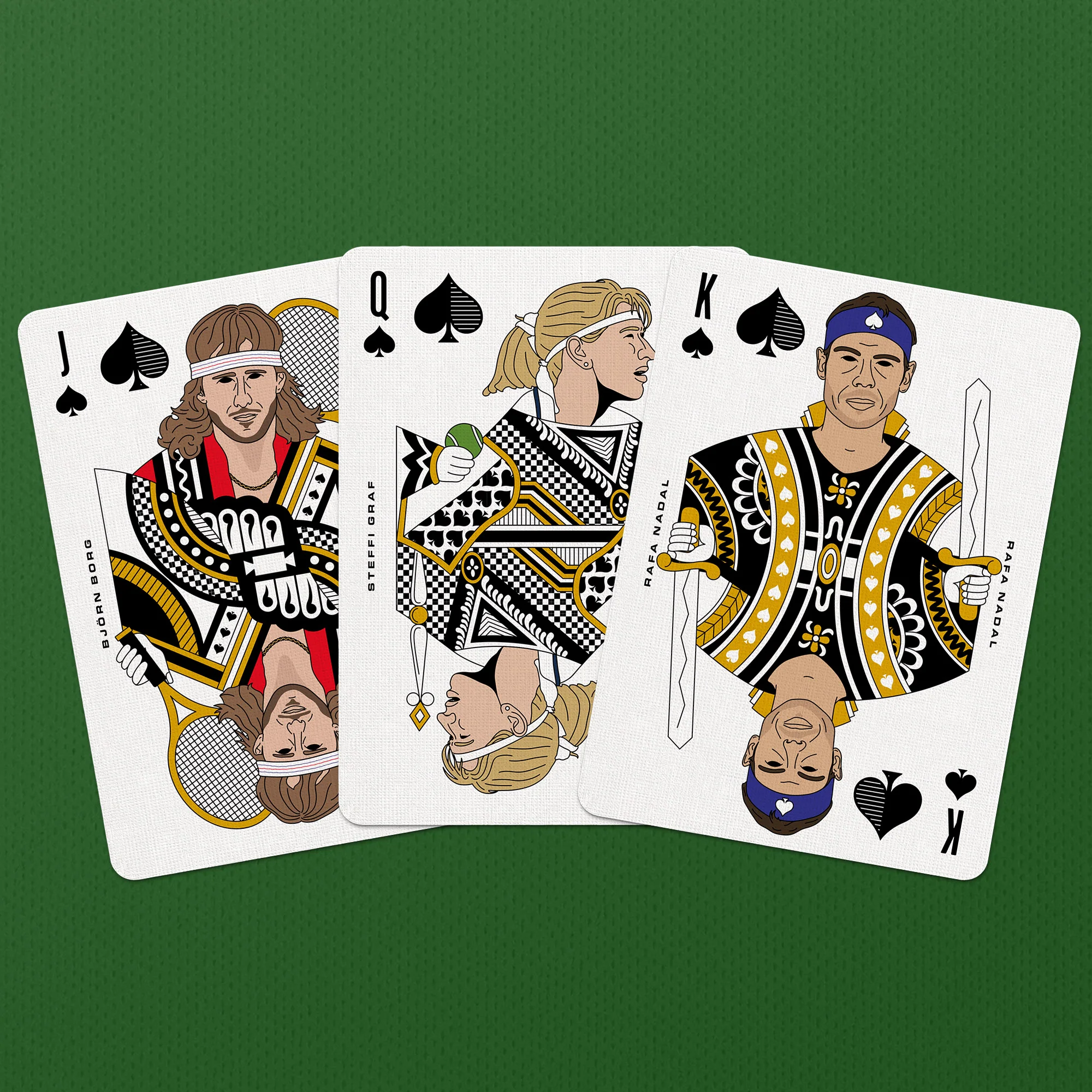 Tennis Playing Cards - Image 3