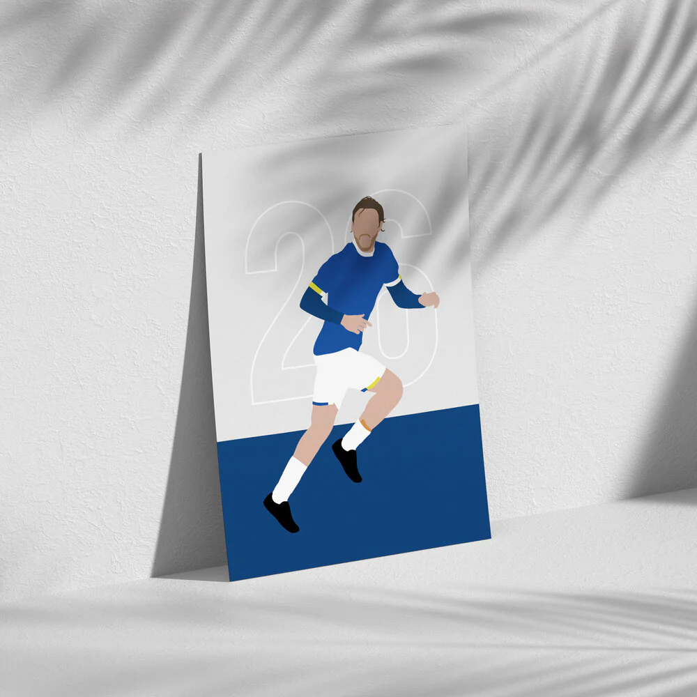 Tom Davies - Everton - Image 2