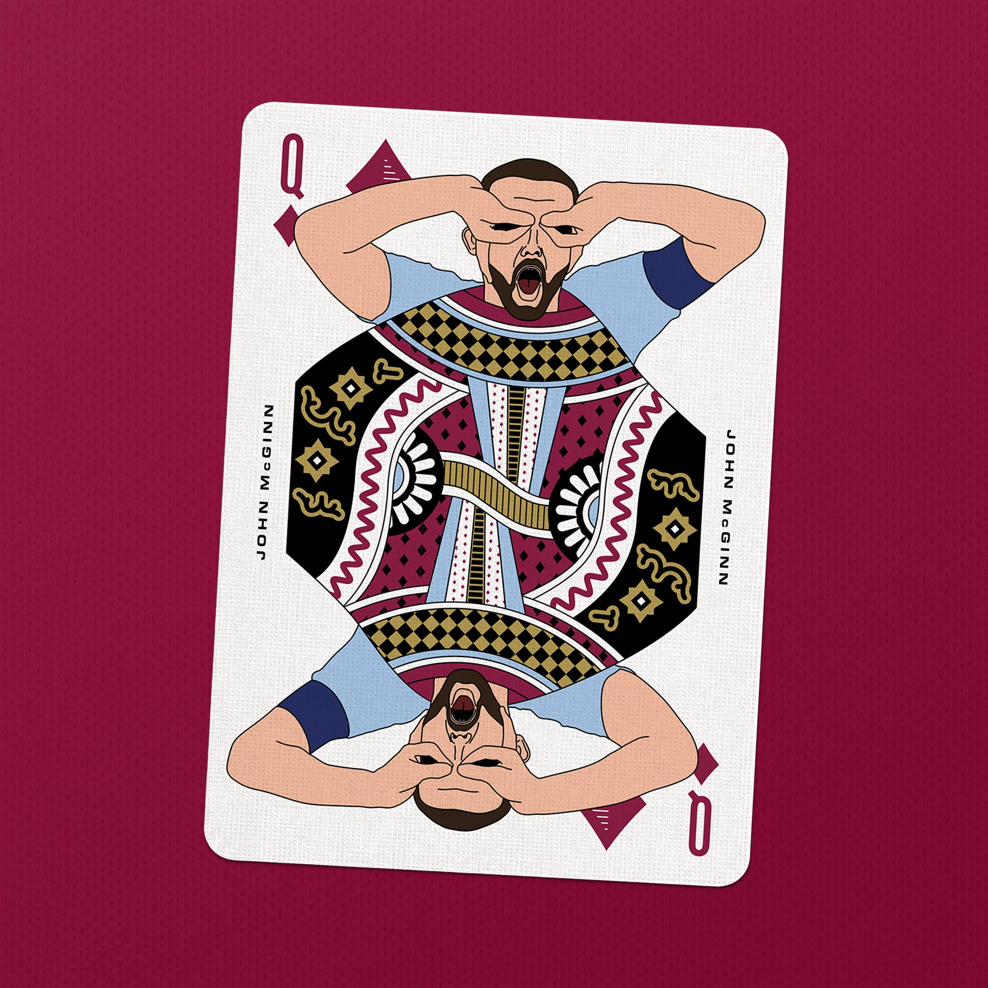 Aston Villa Playing Cards