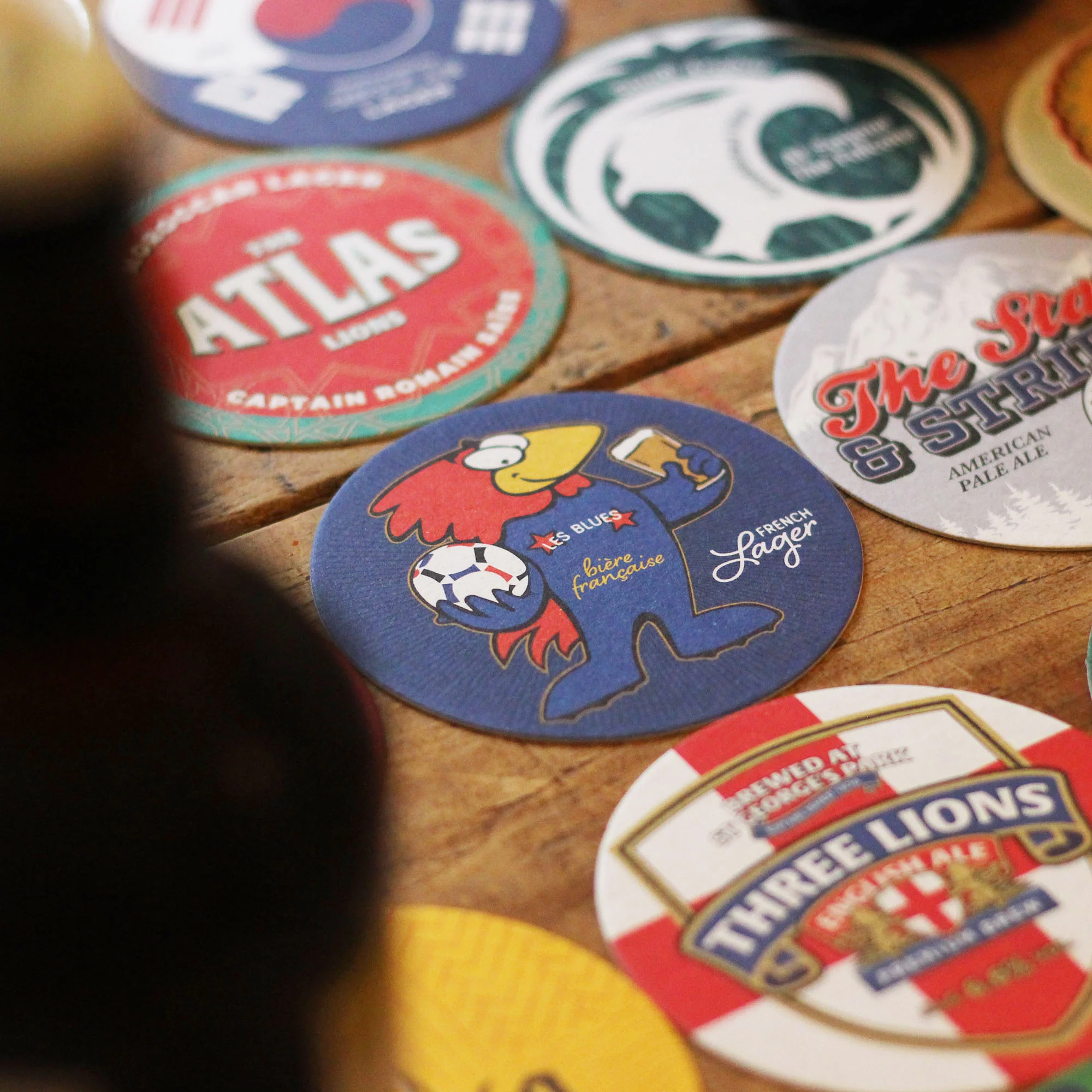 World Cup 2022 Football Beer Mats - Image 5